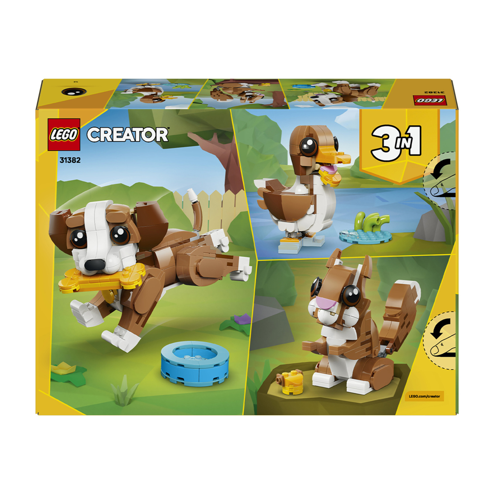 Lego Creator 31382 Sevimli Hayvanlar Oyunbaz - Görsel 2