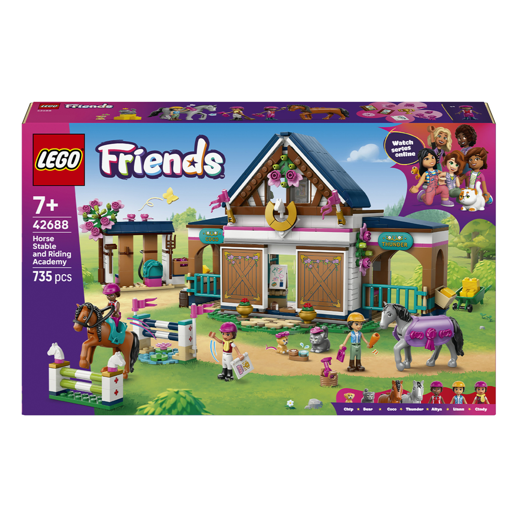 Lego Friends 42688 At Ahırı ve Binicilik Akademisi - Görsel 1