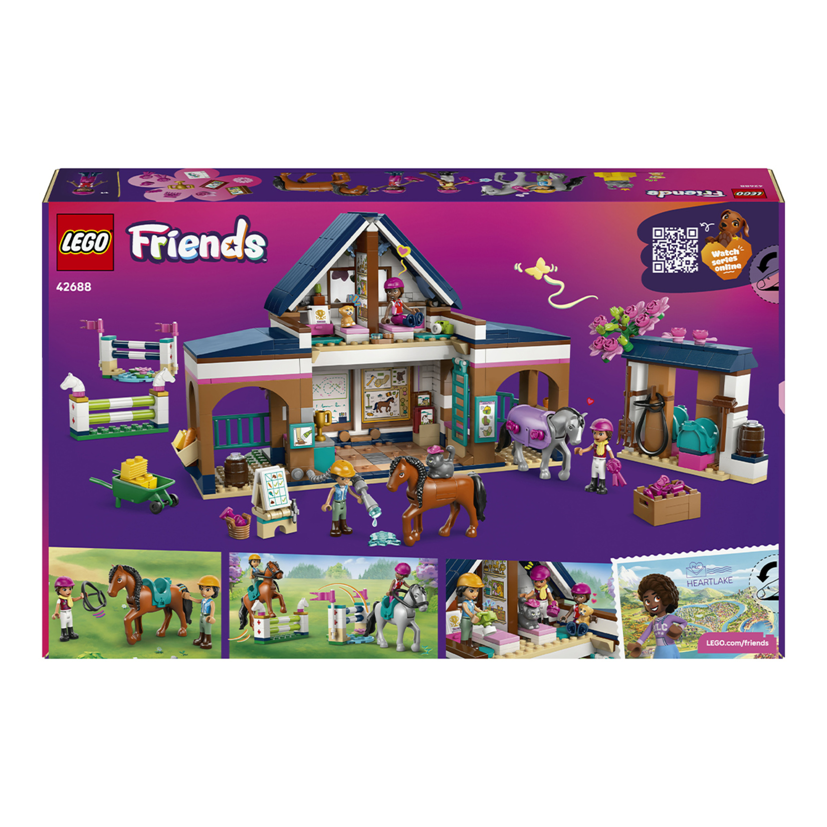Lego Friends 42688 At Ahırı ve Binicilik Akademisi - Görsel 2