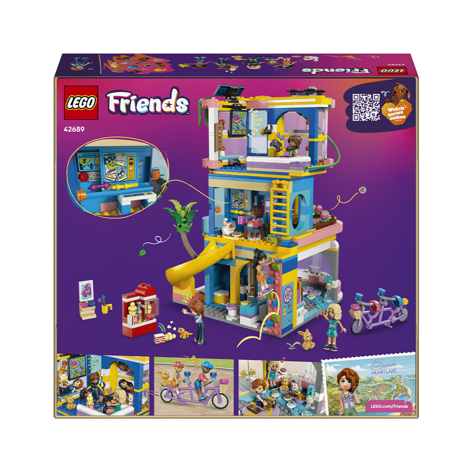 Lego Friends 42689 Hlc Friends Kulüp Evi 794 Parça - Görsel 2