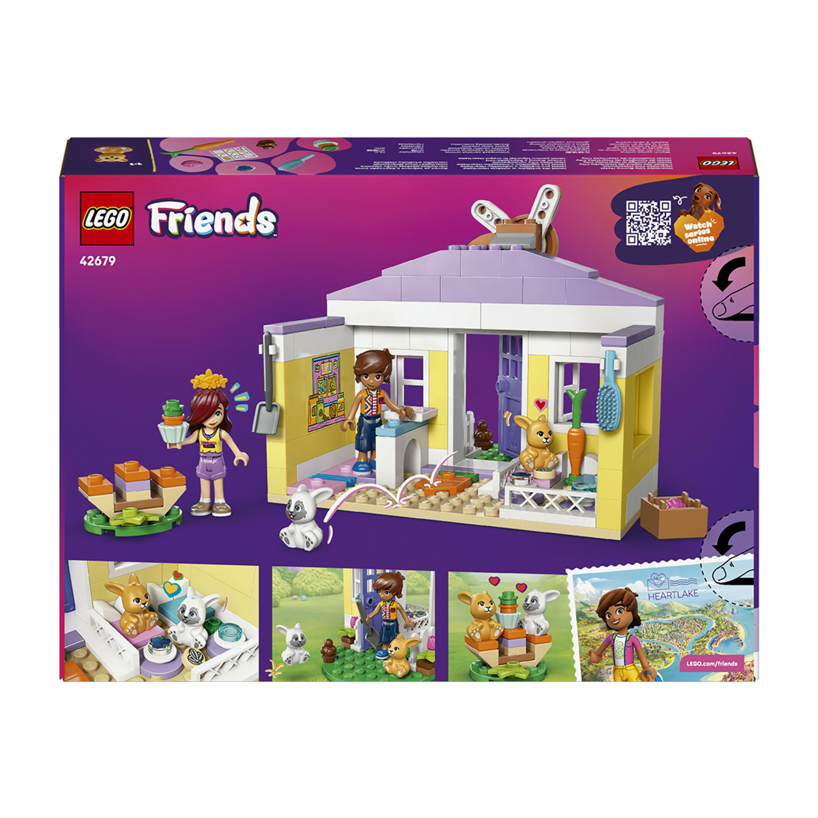Lego Friends 42679 Heartlake Şehri Tavşan Oteli - Görsel 2