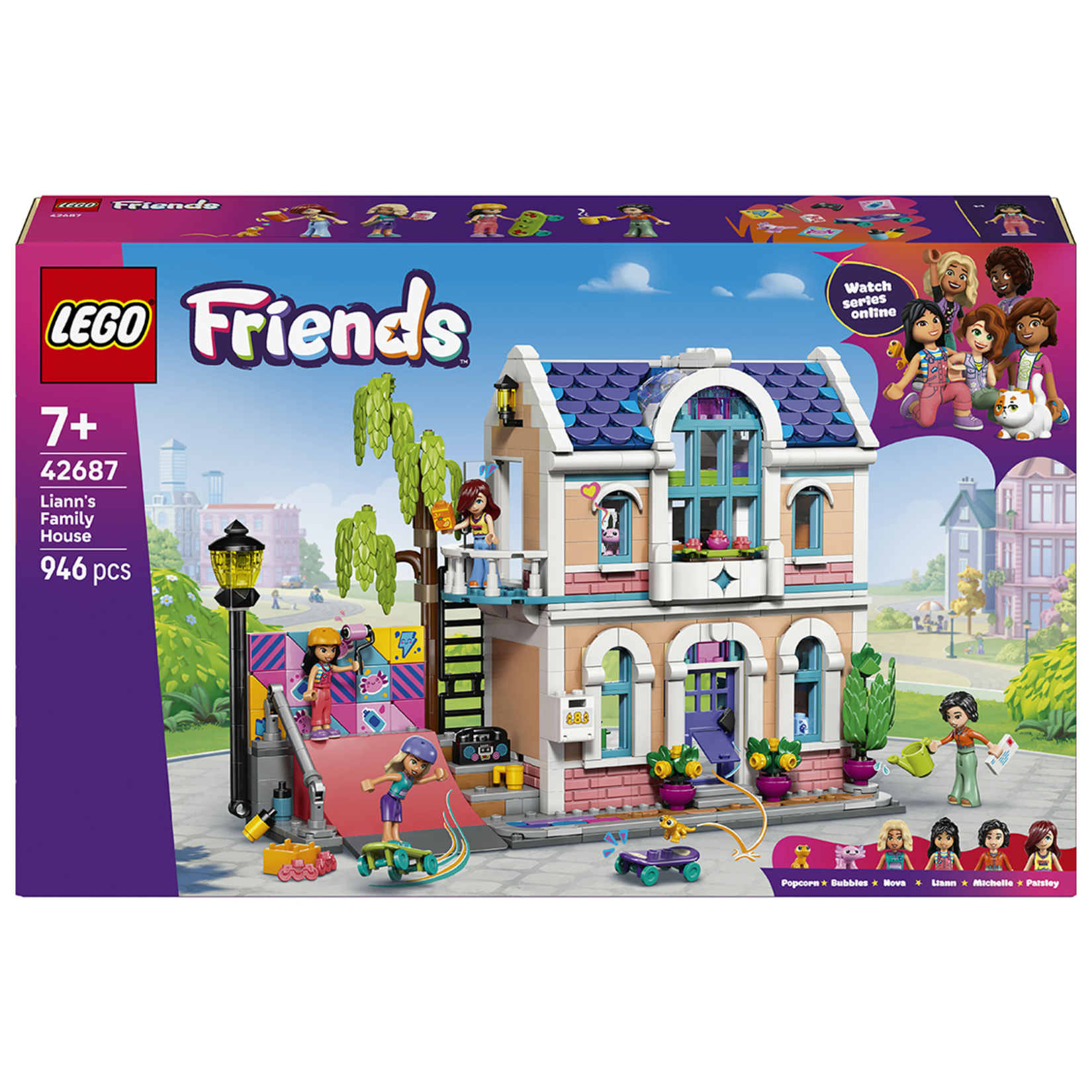 Lego Friends Liann'ın Aile Evi 946 Parça 42687 - Görsel 1