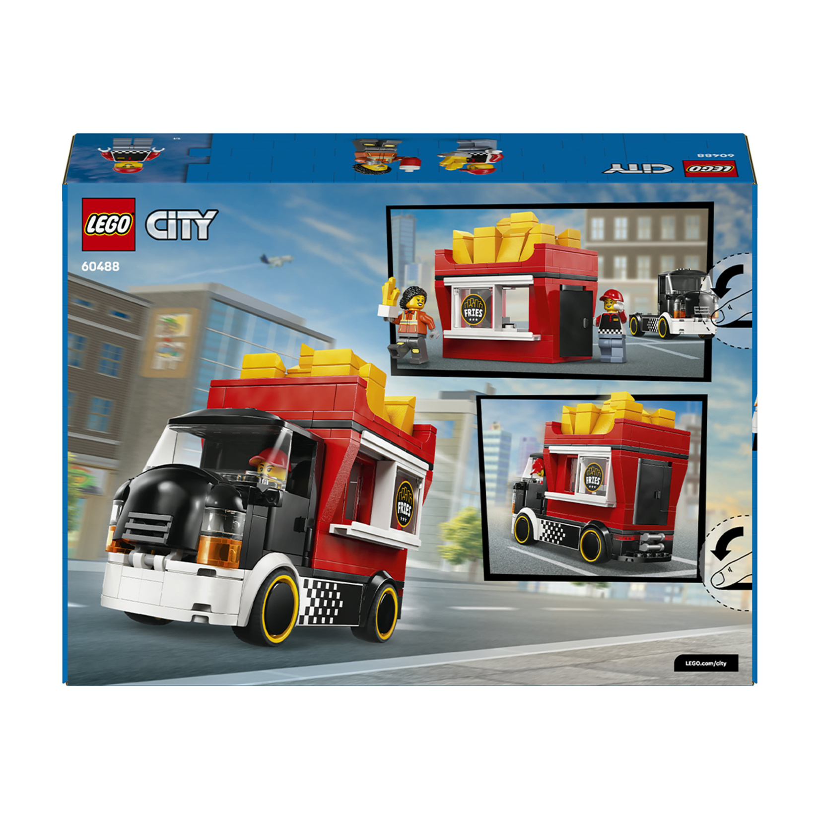 Lego City 60488 Patates Kızartması Kamyonu 216 Parça - Görsel 2
