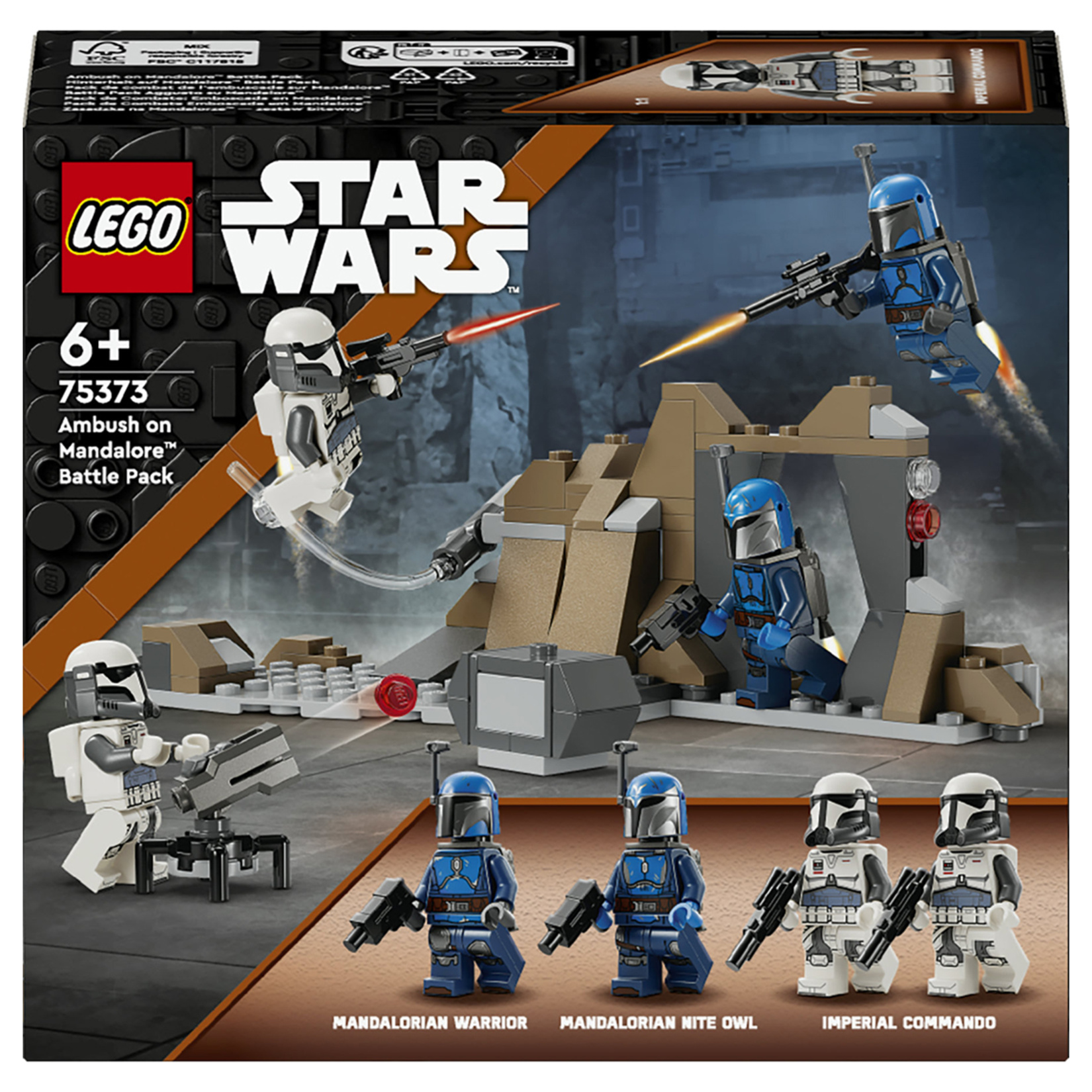 Lego 75373 Star Wars Mandalore Pususu Savaş Paketi - Görsel 1