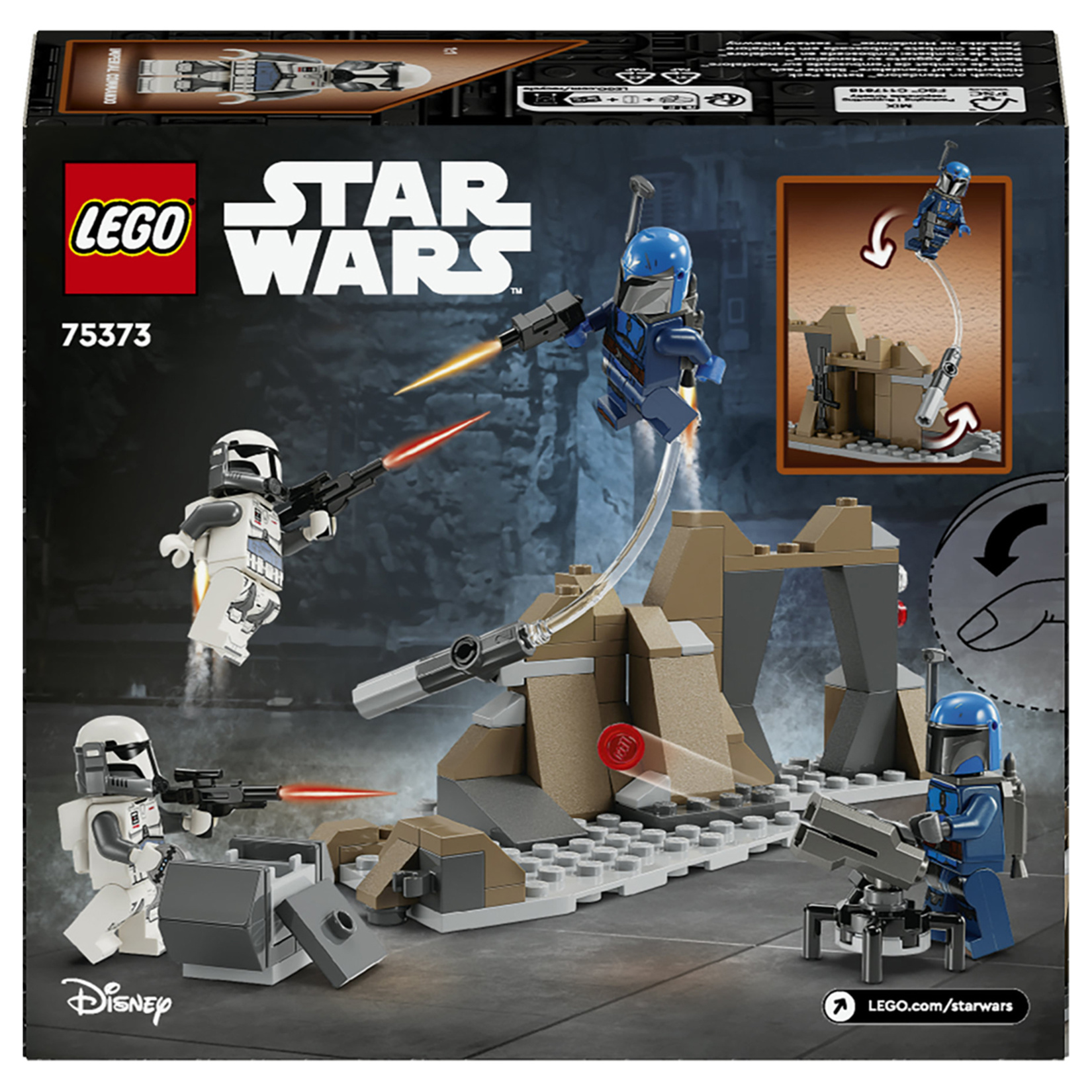 Lego 75373 Star Wars Mandalore Pususu Savaş Paketi - Görsel 2