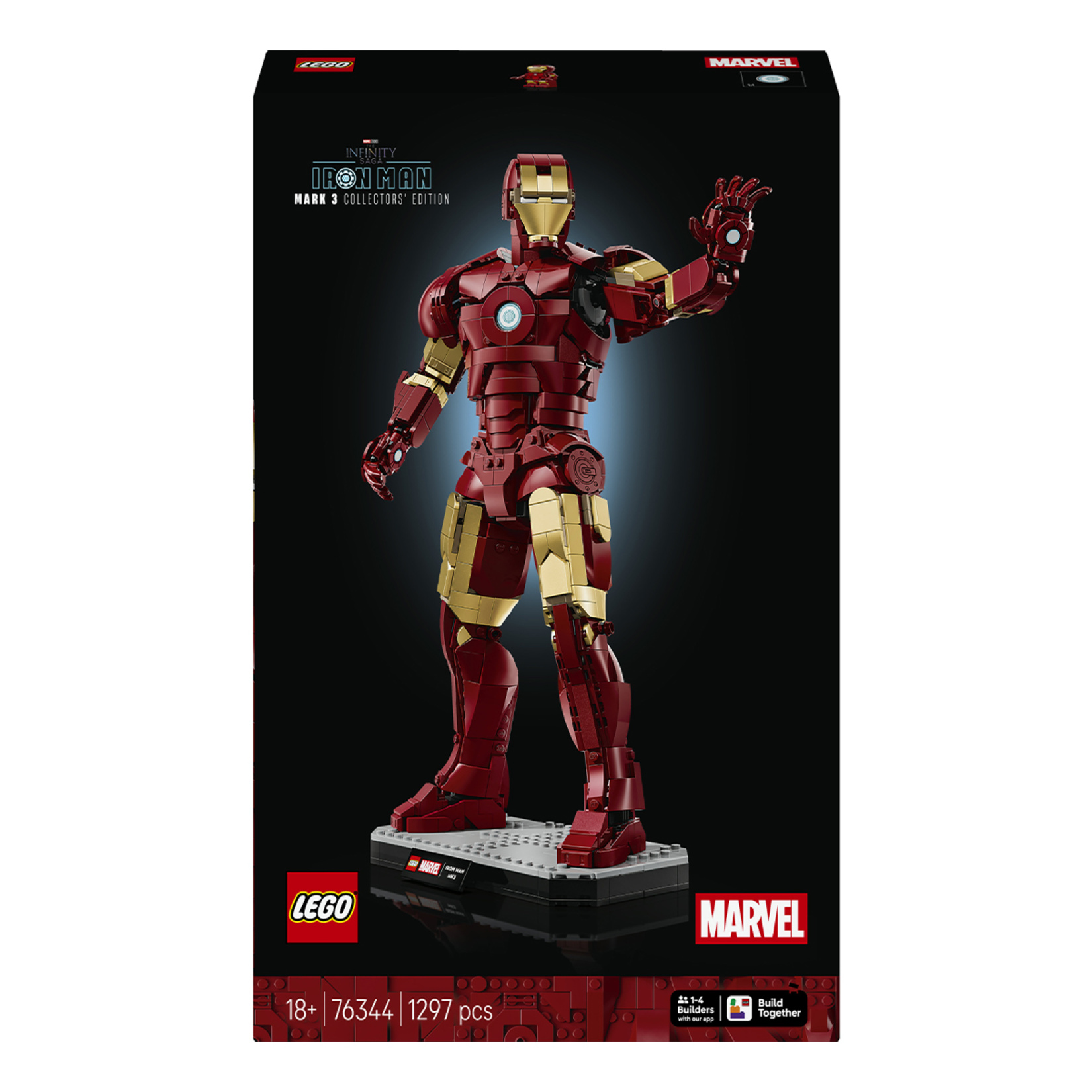 Lego 76344 Super Heroes Iron Man Mark 3 Koleksiyon - Görsel 1