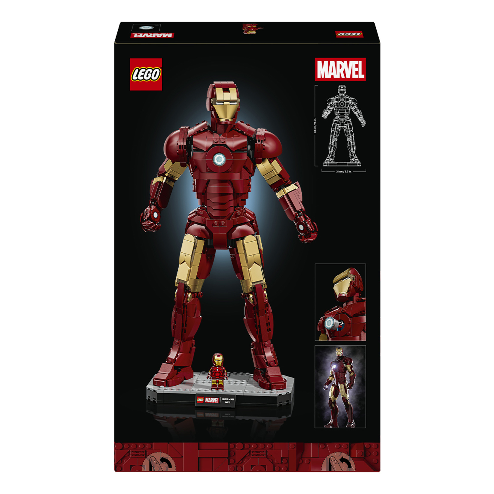 Lego 76344 Super Heroes Iron Man Mark 3 Koleksiyon - Görsel 2