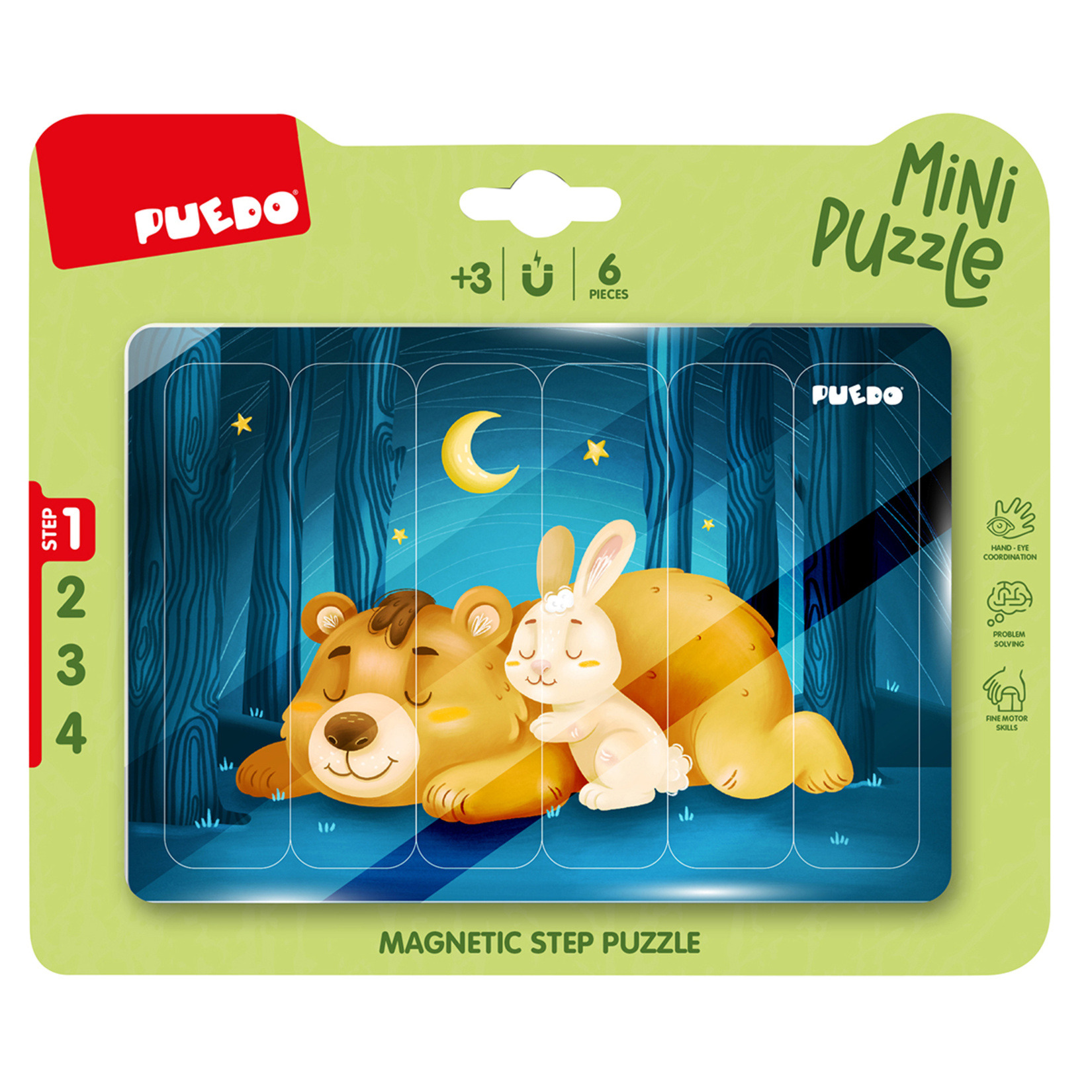 Puedo Manyetik Mini Puzzle 12x17 cm - Görsel 1