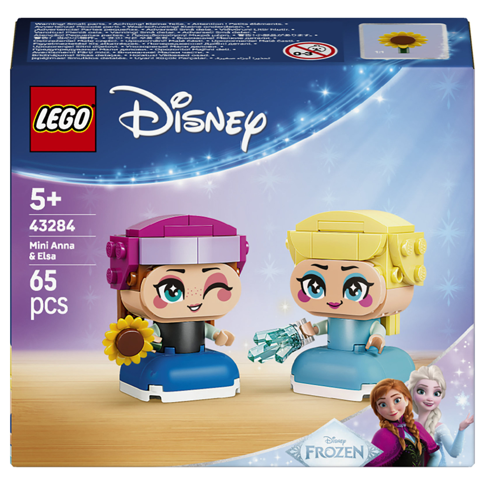 Lego Mini Anna ve Elsa 5+ Yaş 65 Parça - Görsel 1