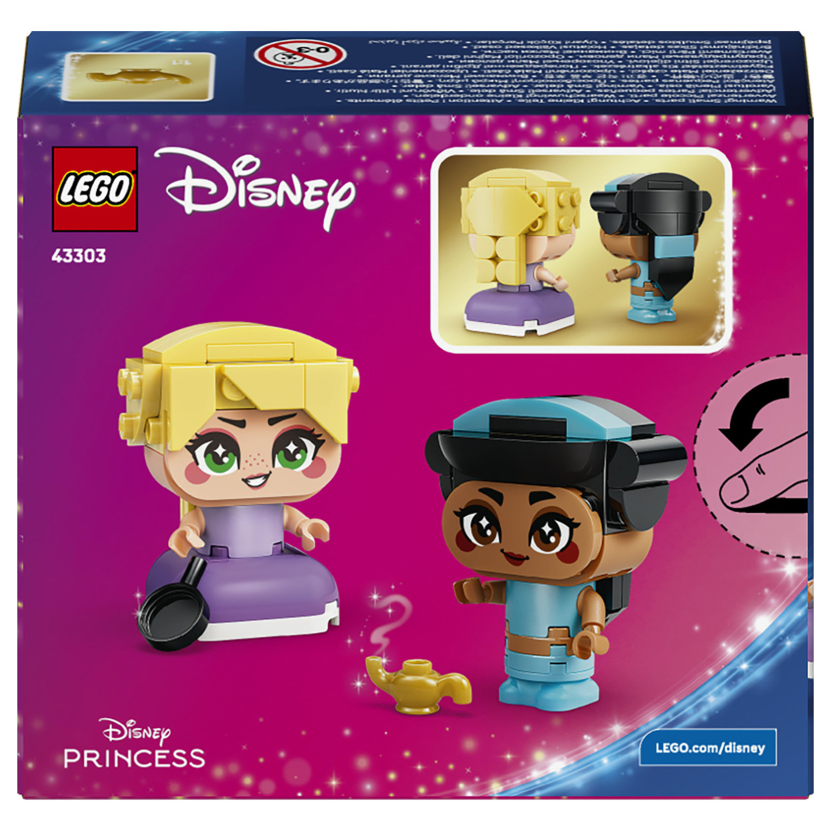 Lego Mini Yasemin ve Rapunzel 5+ Yaş 59 Parça - Görsel 2