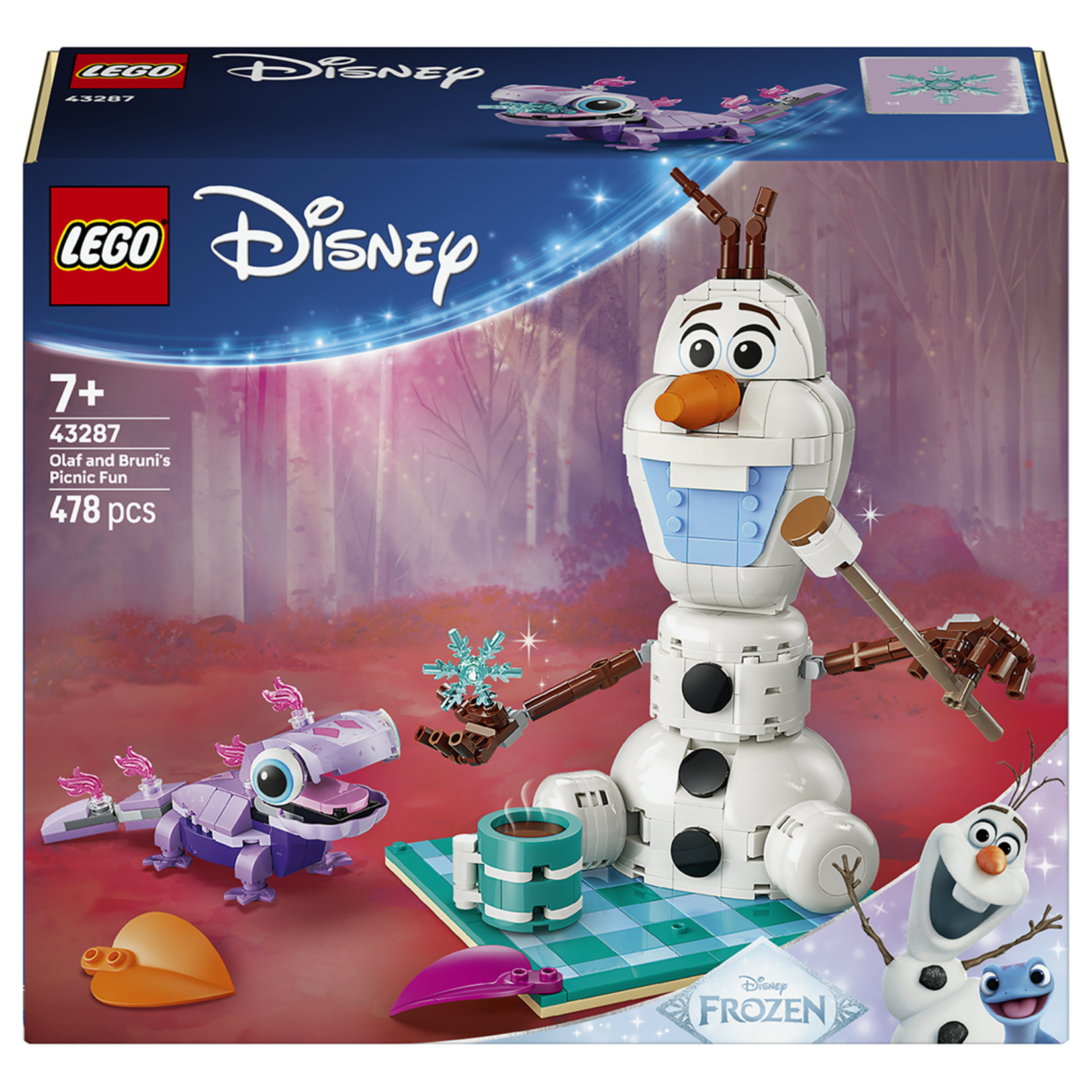 Lego Olaf ve Bruni'nin Piknik Eğlencesi 7+ Yaş 478 Parça - Görsel 1