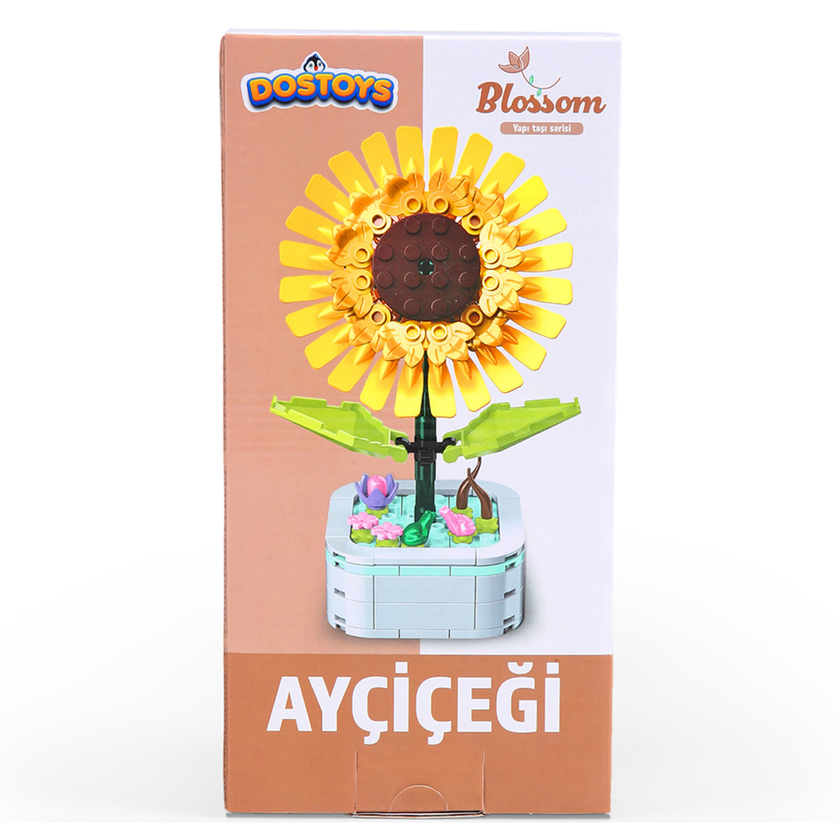 Dostoys Blossom Ayçiçeği (Mini Çiçek Lego) - Görsel 1