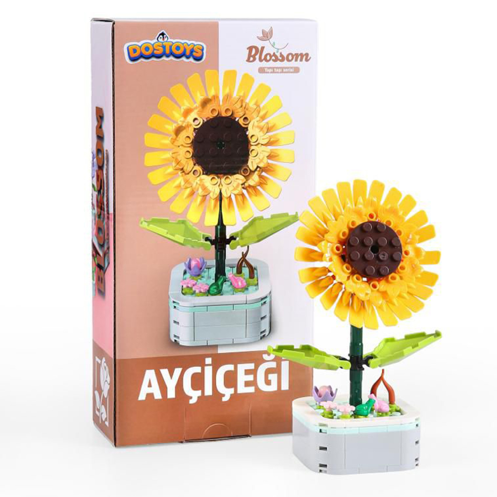 Dostoys Blossom Ayçiçeği (Mini Çiçek Lego) - Görsel 2