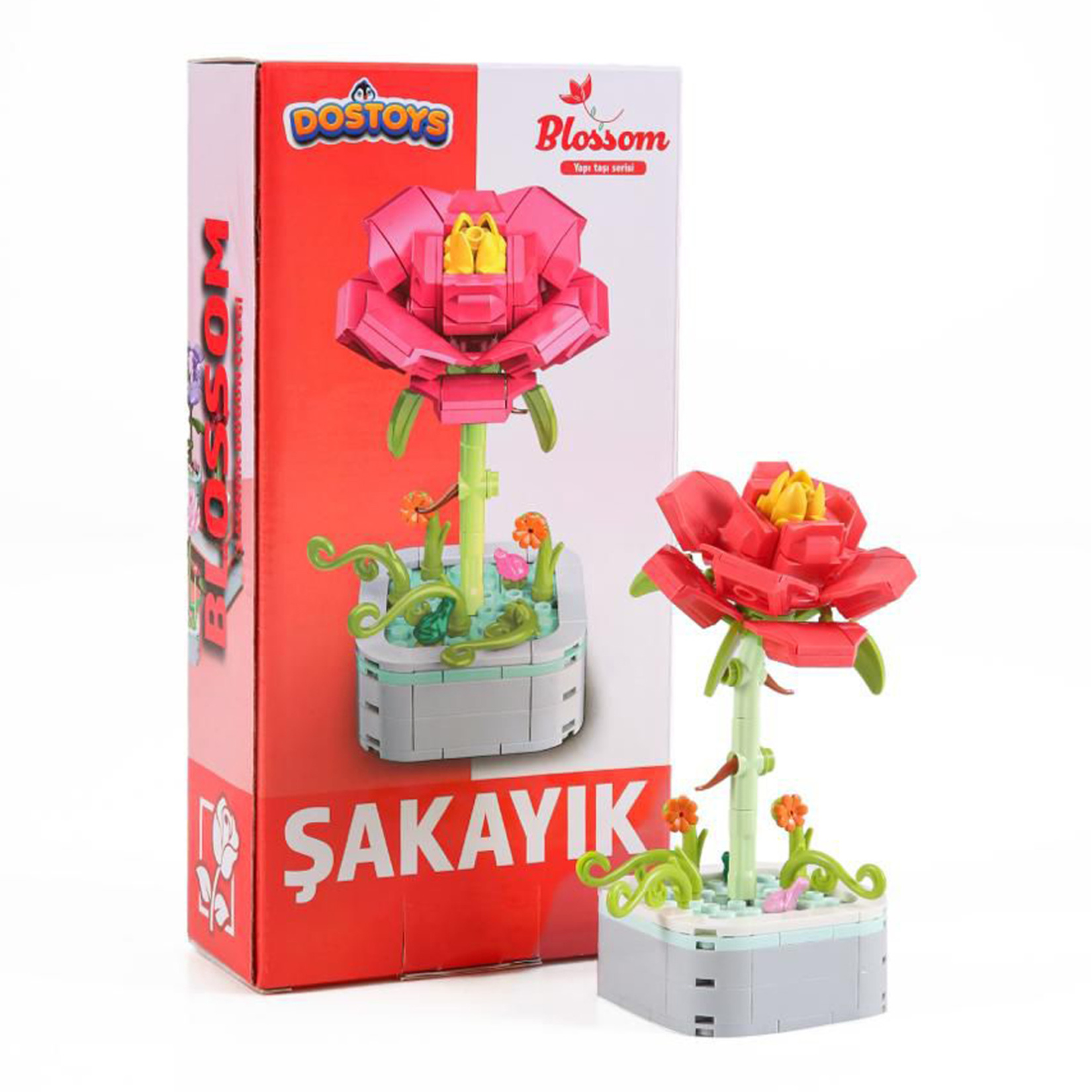 Dostoys Blossom Şakayık (Mini Çiçek Lego) - Görsel 2