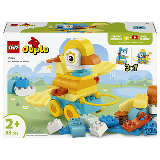 Lego Duplo 3ü1 Arada Tekerlekli Hayvanlar 2+ Yaş