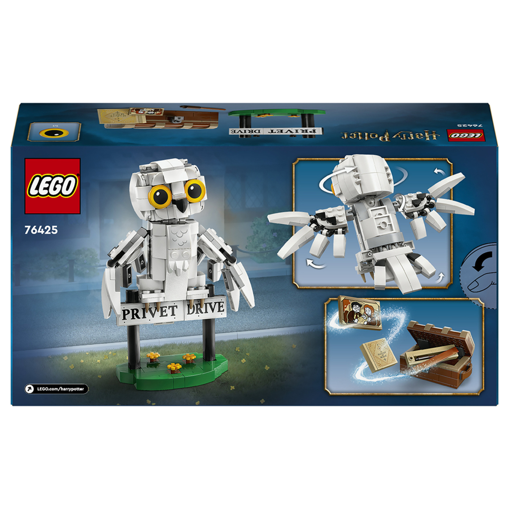 Lego Harry Potter Hedwig Privet Drive 4 Numara'da 7+ Yaş - Görsel 2