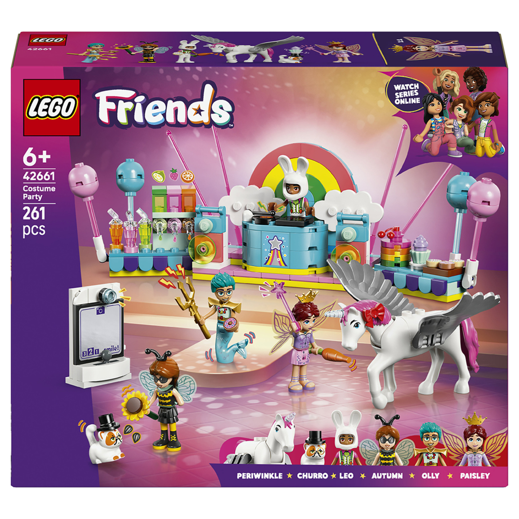 Lego 42661 Friends Tek Boynuzlu At ve Kostüm Parti - Görsel 1