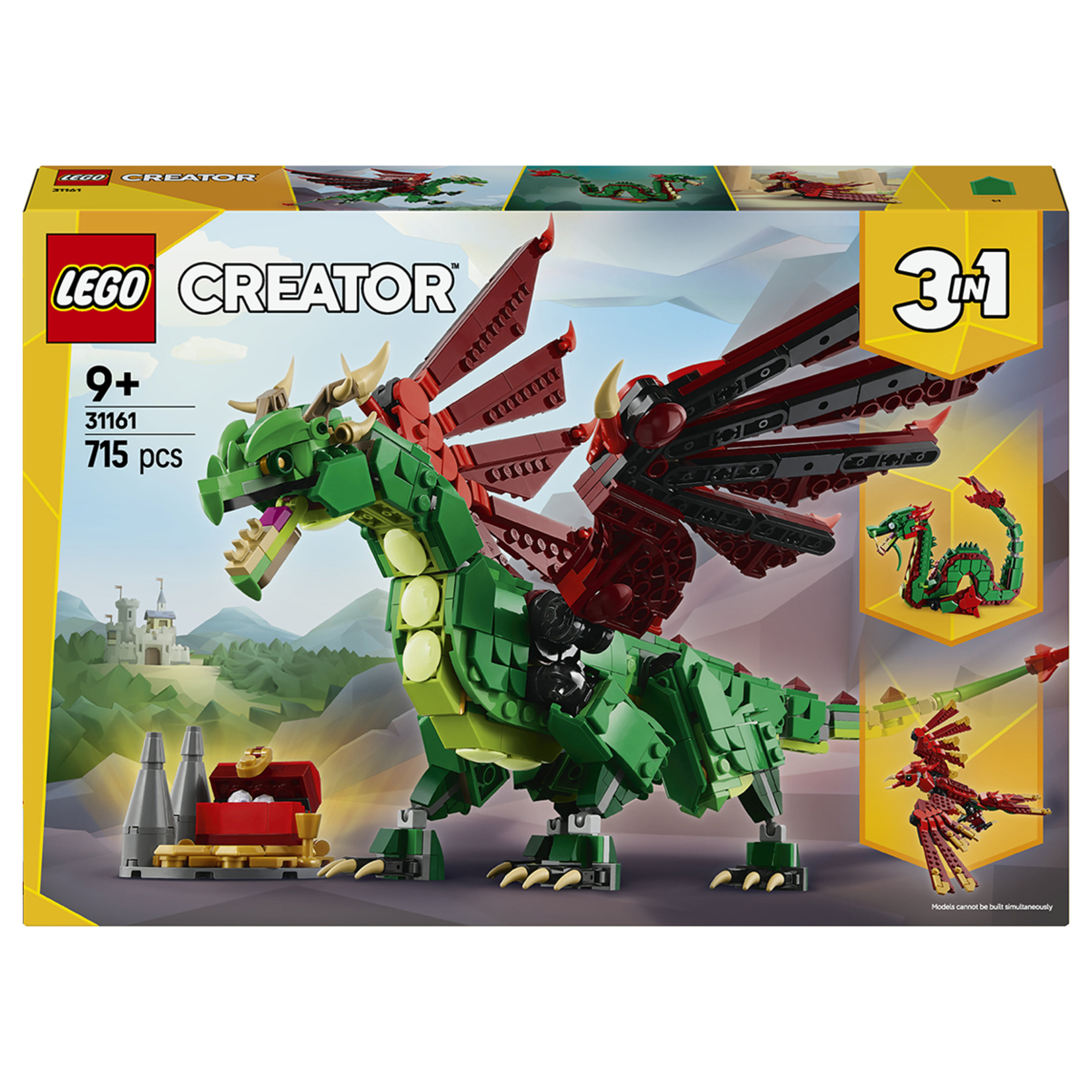Lego 31161 Creator Orta Çağ Ejderhası 9+ Yaş - Görsel 1