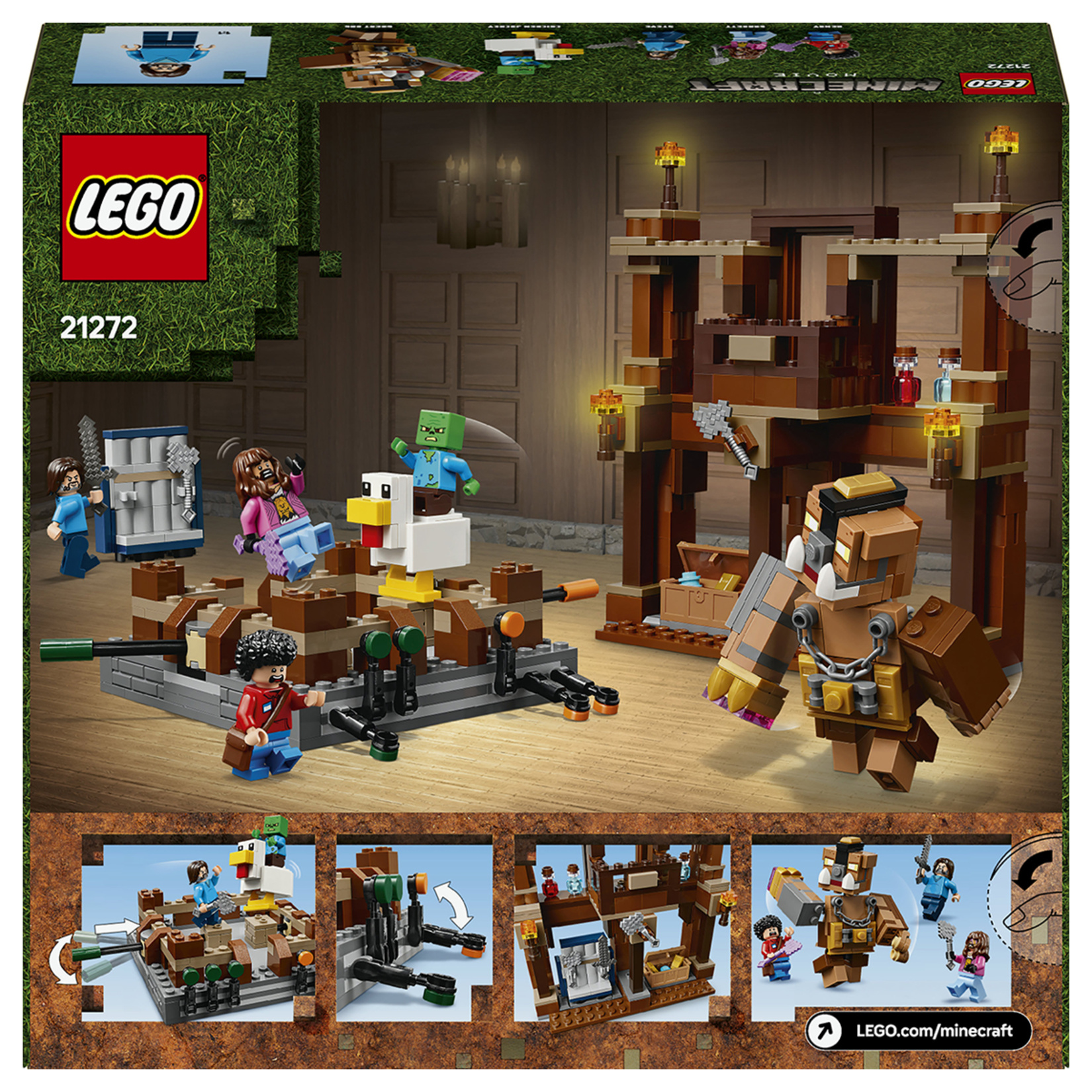 Lego 21272 Minecraft Orman Malikanesi Dövüş Ringi - Görsel 2