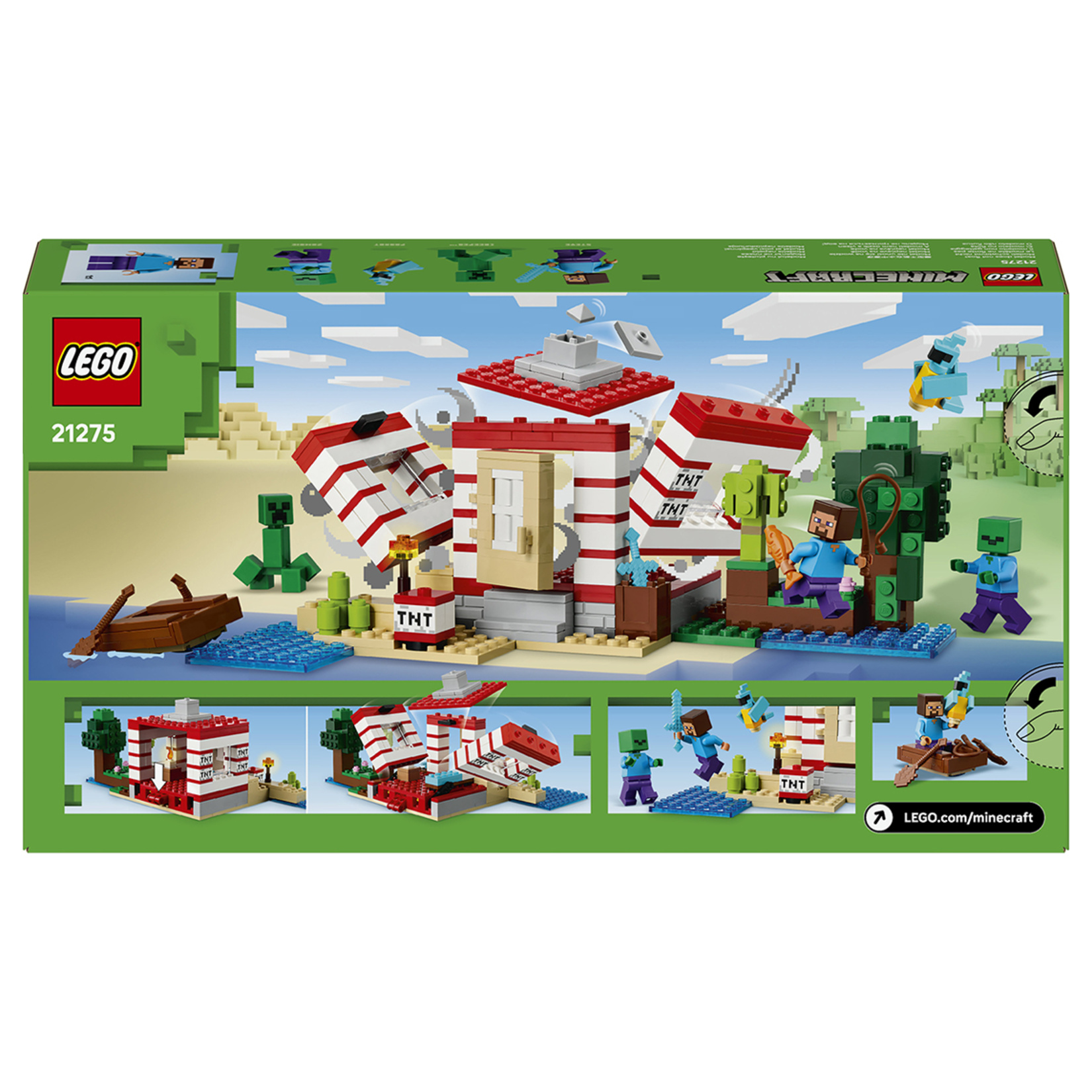 Lego 21275 Minecraft TNT Büyük Orman Evi 8+ Yaş - Görsel 2