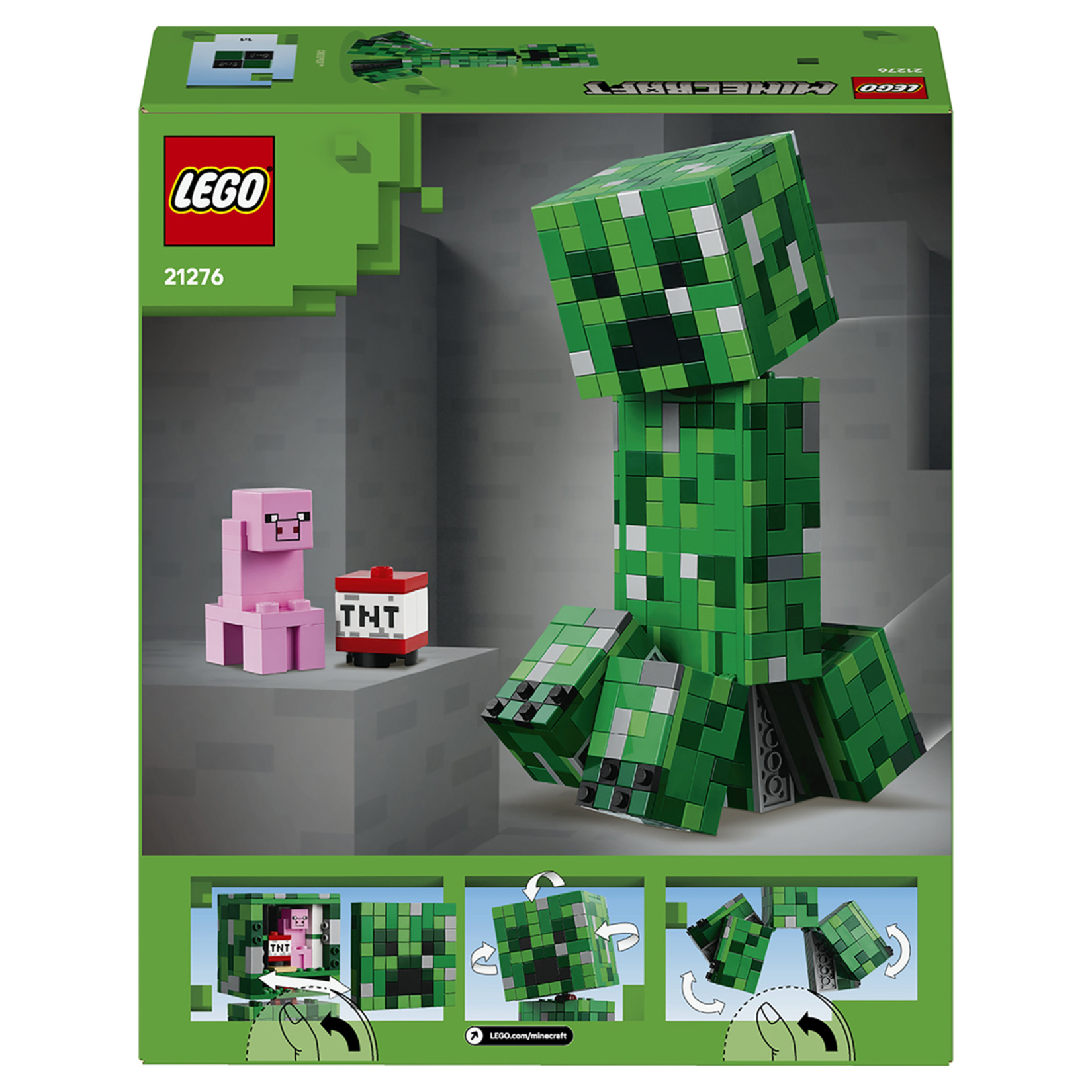 Lego 21276 Minecraft Creepe 10+ Yaş 665 Parça - Görsel 2