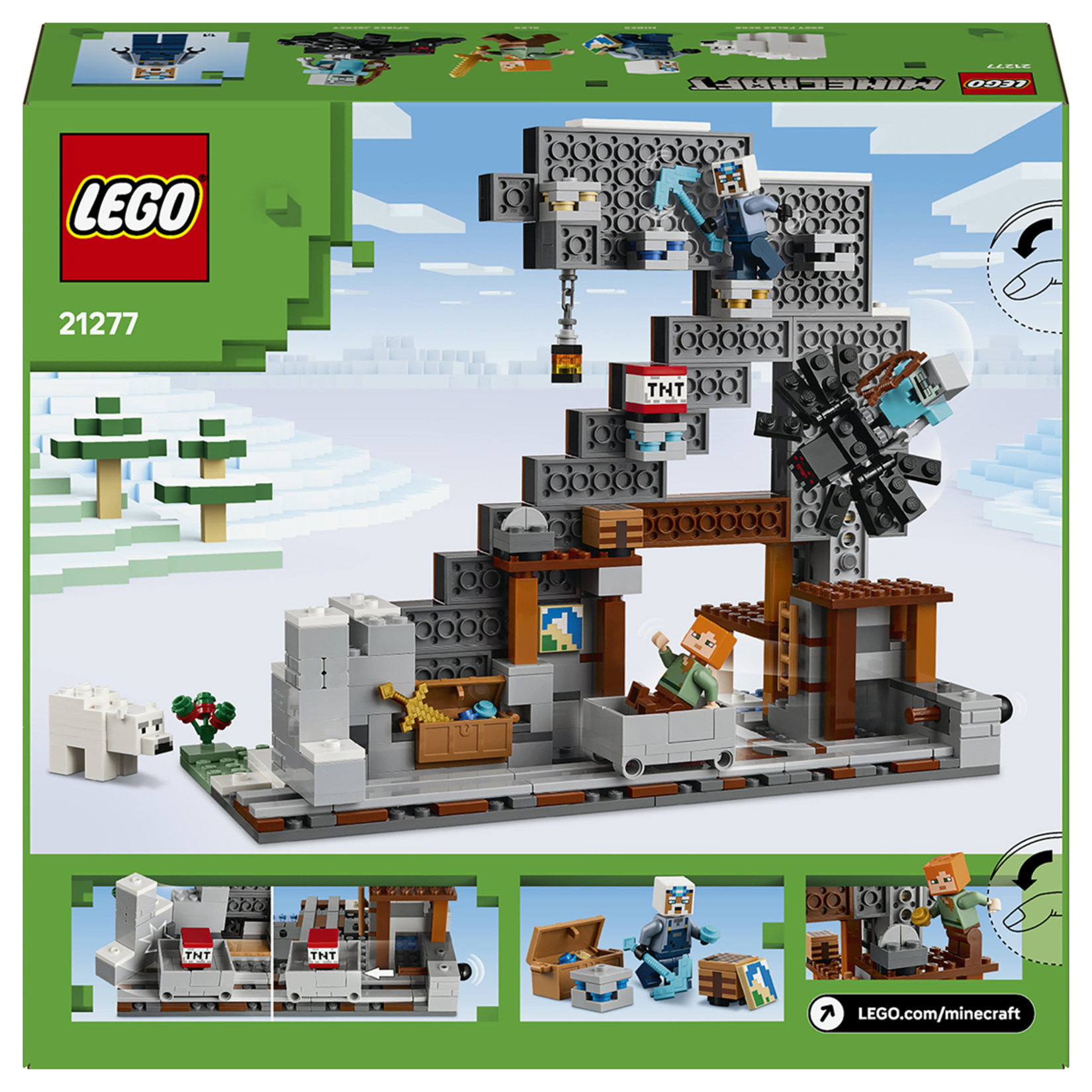 Lego 21277 Minecraft Kazma Madeni 8+ Yaş 530 Parça - Görsel 2