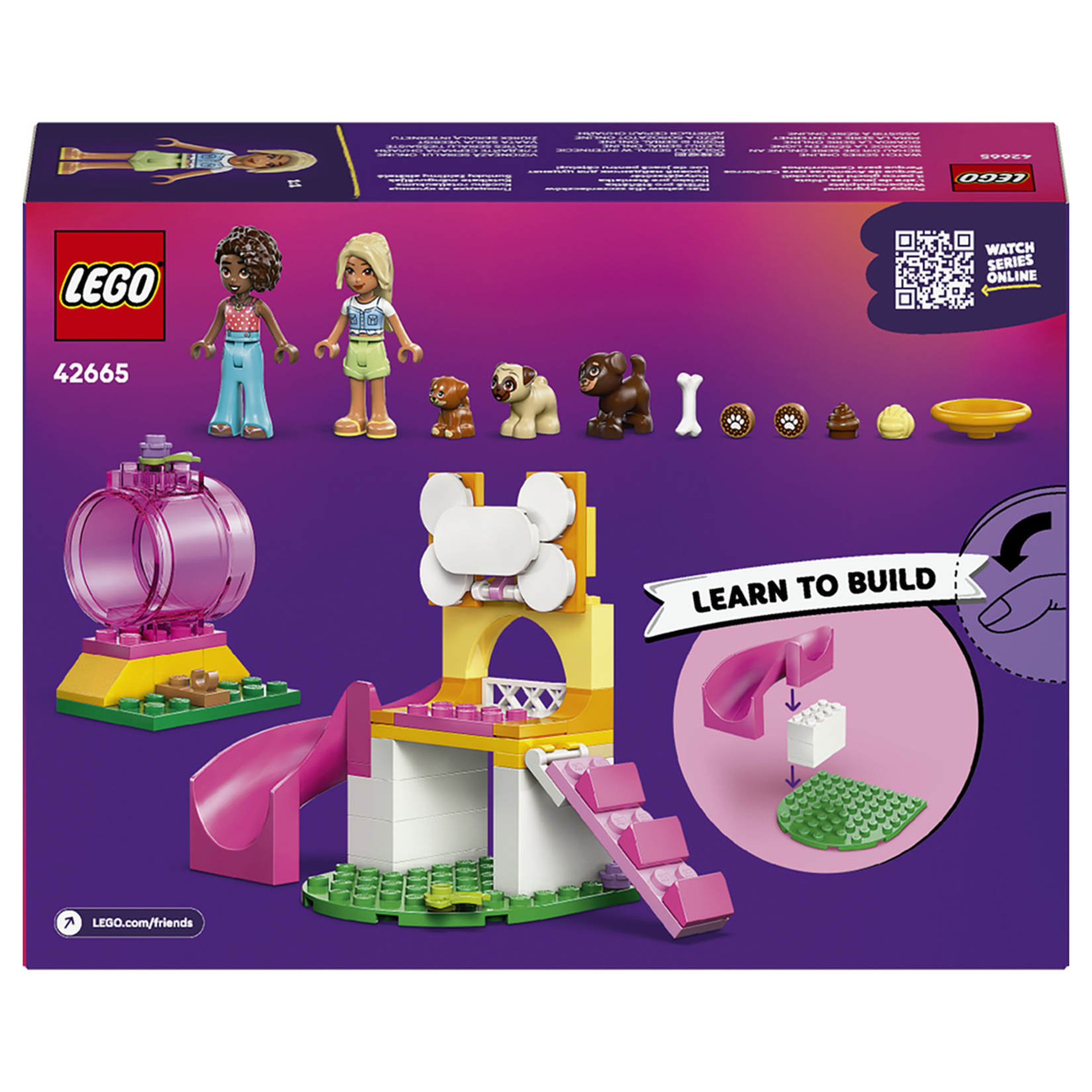 Lego 42665 Friends Yavru Köpek Oyun Parkı 4+ Yaş - Görsel 2