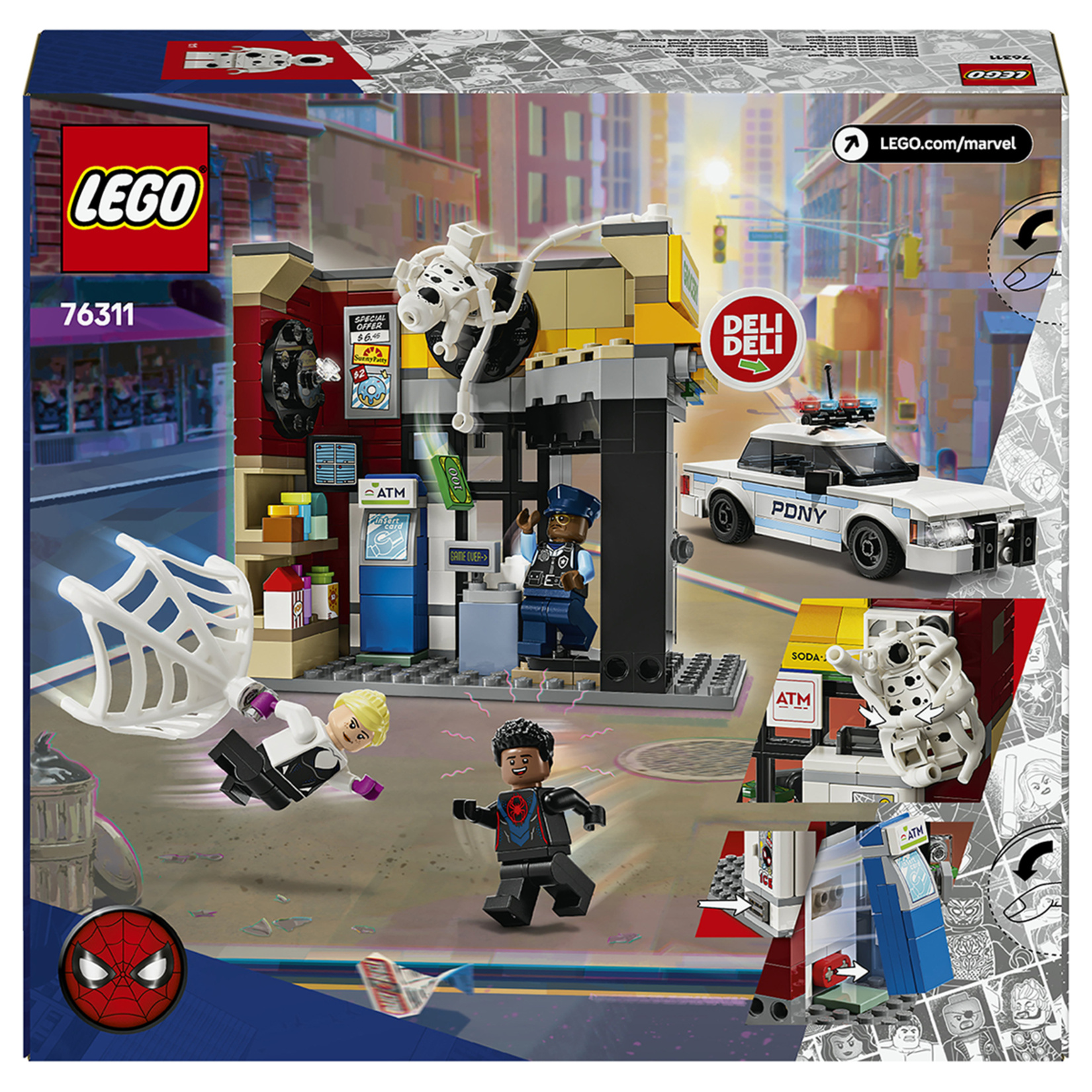 Lego Super Heroes Spider-Verse Miles Morales 76311 - Görsel 2