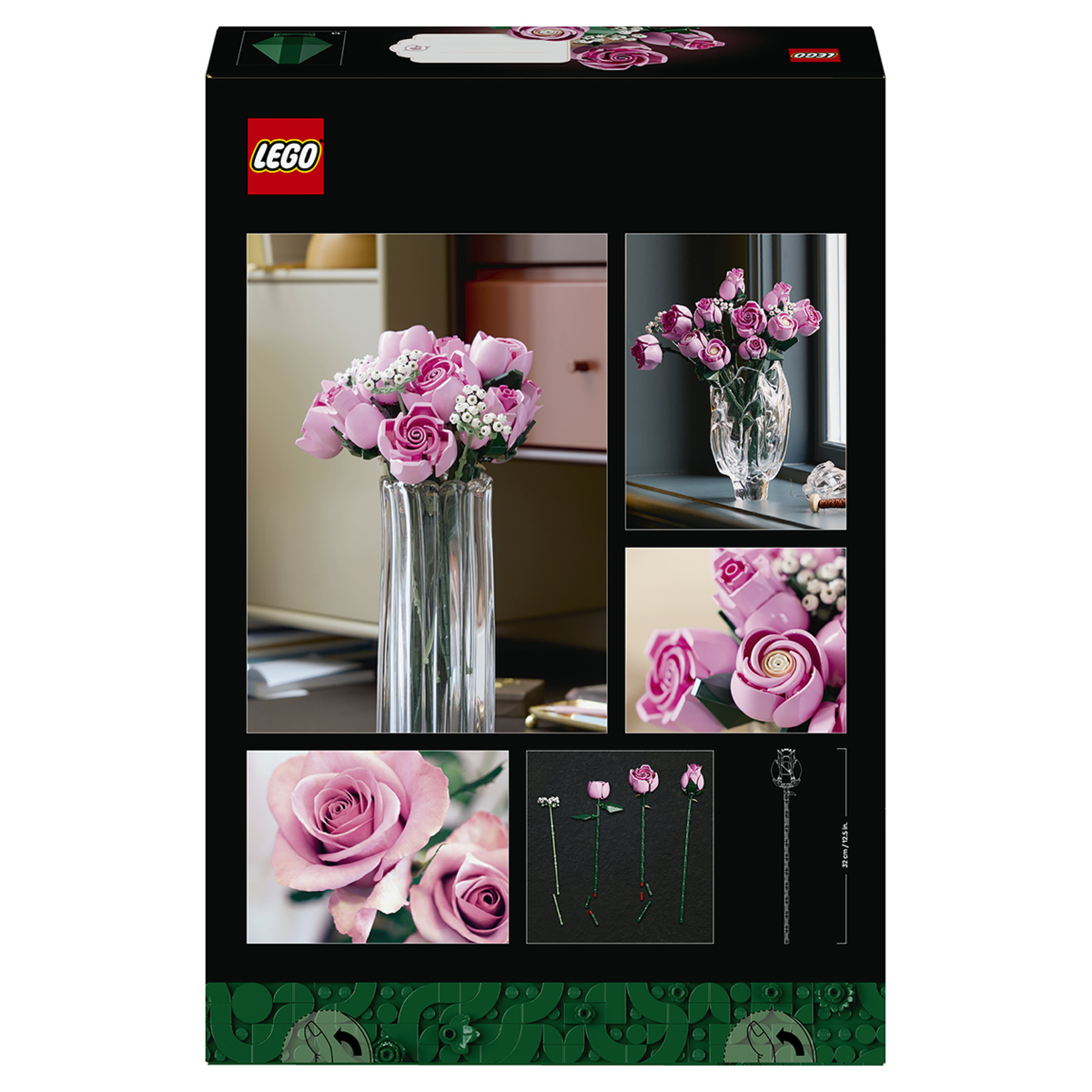 Lego Pembe Gül Buketi 18+ Yaş 789 Parça - Görsel 2