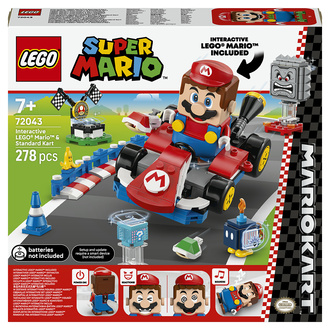 Lego Süper Mario Kart İnteraktif ve Standard Kart 72043