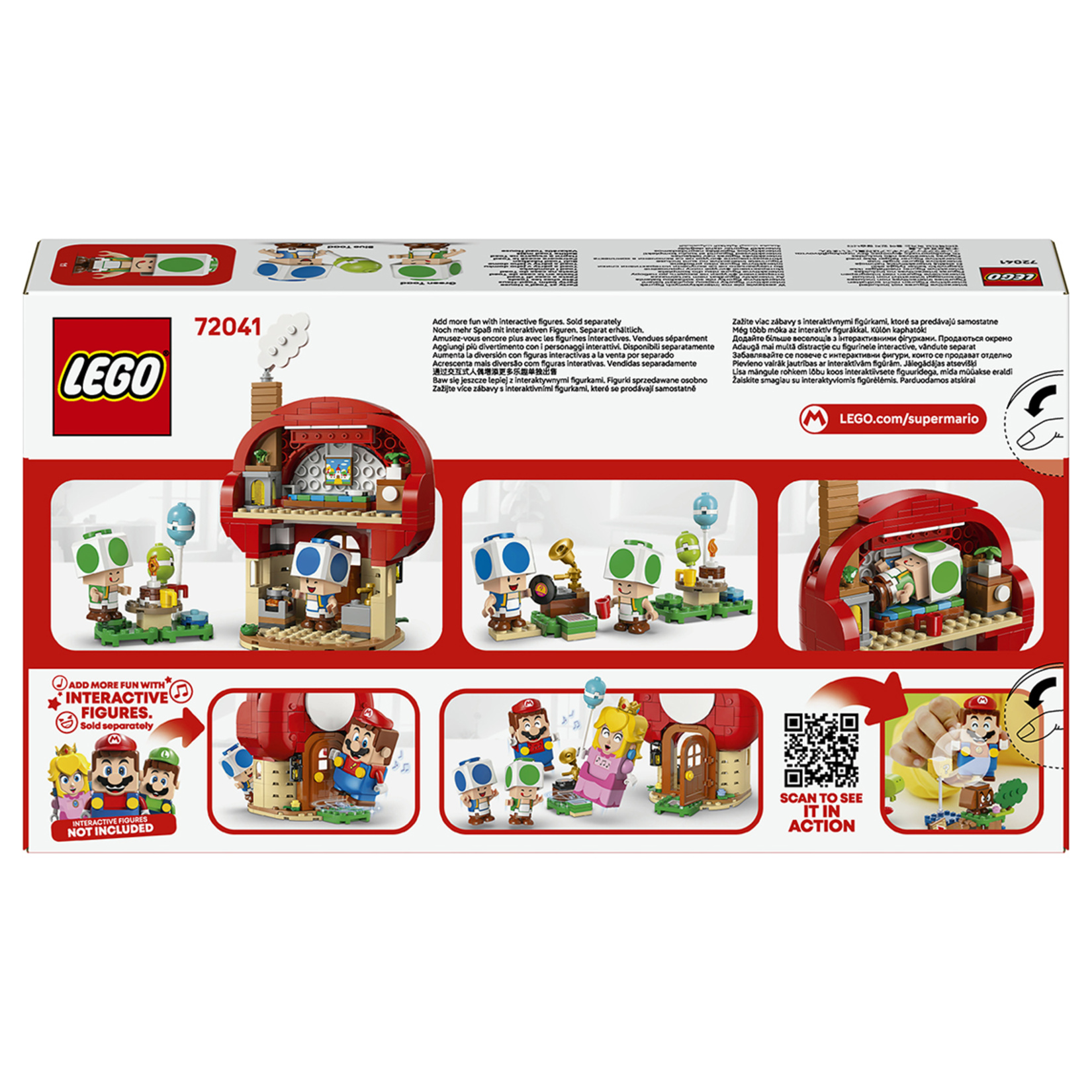 Lego 72041 Super Mario Toad Evinde Parti 7+ Yaş - Görsel 2