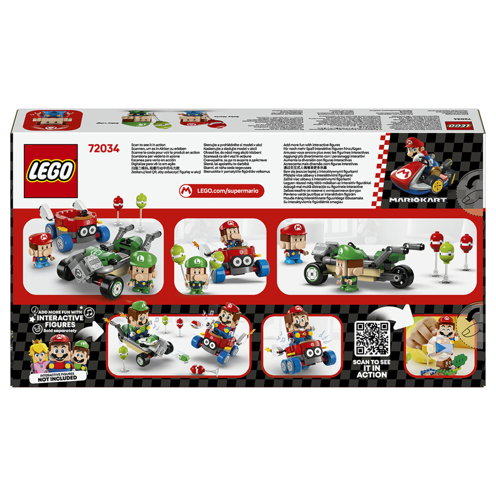 Lego 72034 Super Mario Kart Baby Mario İle Baby - Görsel 2