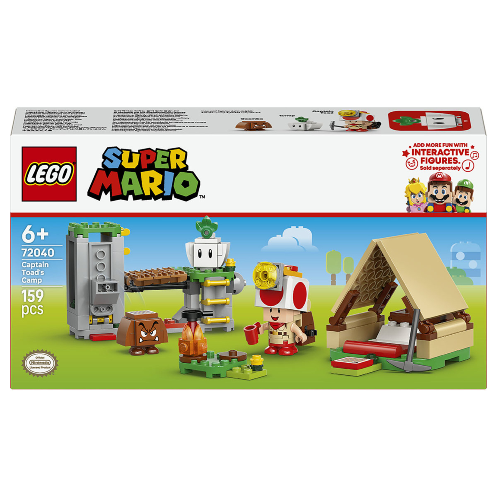 Lego  Captain Toad Kampı 6+ Yaş 159 Parça 72040 - Görsel 1