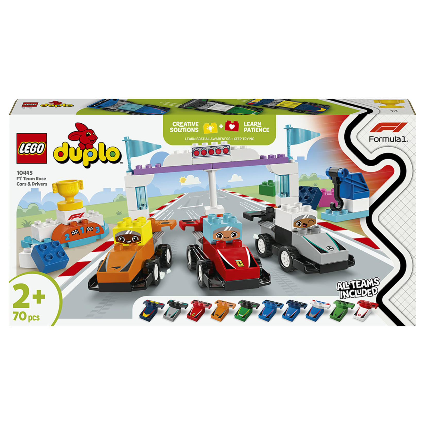 Lego F1® Takımı Yarış Arabaları ve Sürücüler 2+ Yaş - Görsel 1