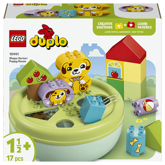 Lego Duplo Şekil Ayırıcı: Köpek Evi 1.5+ Yaş 17 Parça