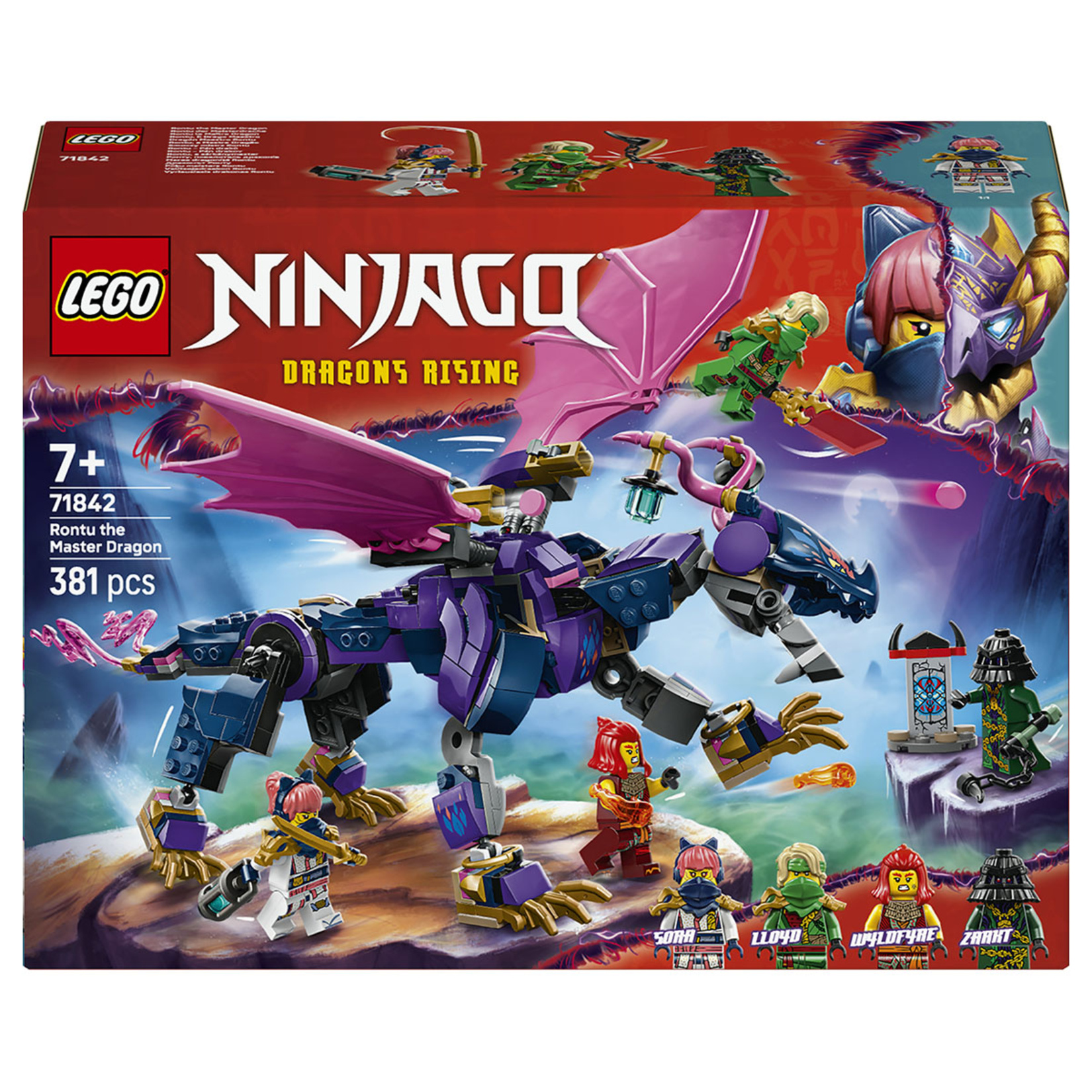 Lego Ninjago Usta Ejderha Rontu 7+ Yaş 71842 - Görsel 1