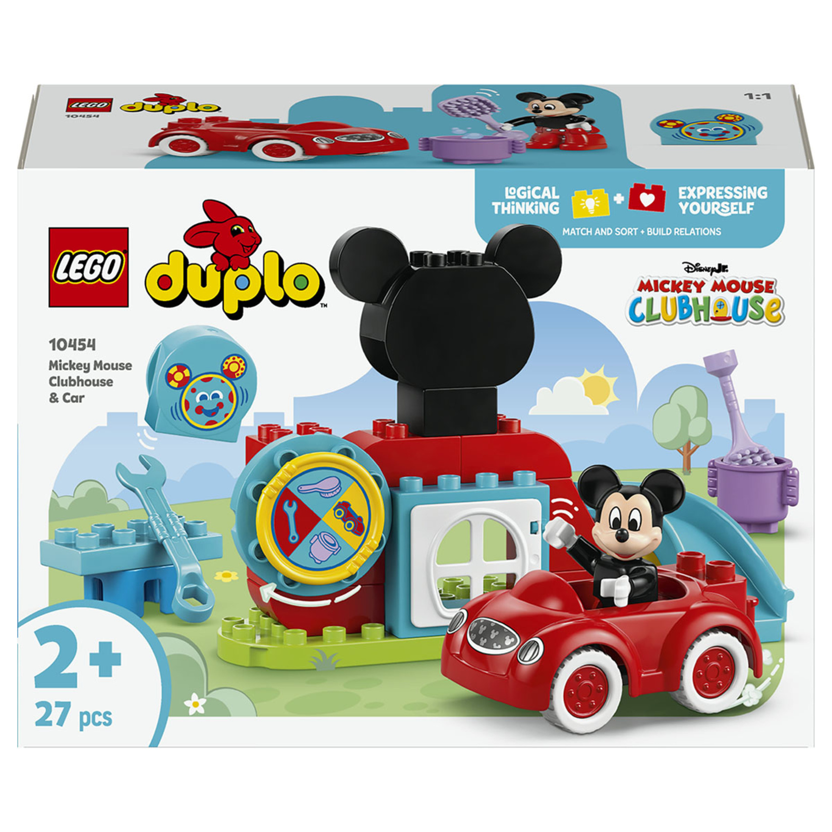 Lego Duplo Disney Mickey Fare'nin Kulüp Evi 10454 - Görsel 1