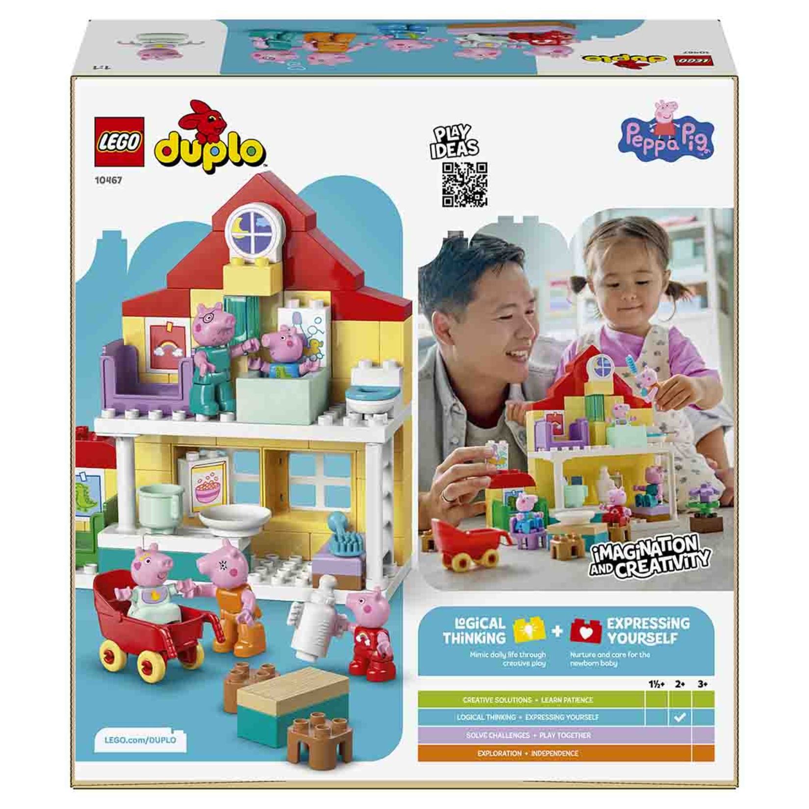 Lego 10467 Aile Evi 2+ Yaş 84 Parça - Görsel 2