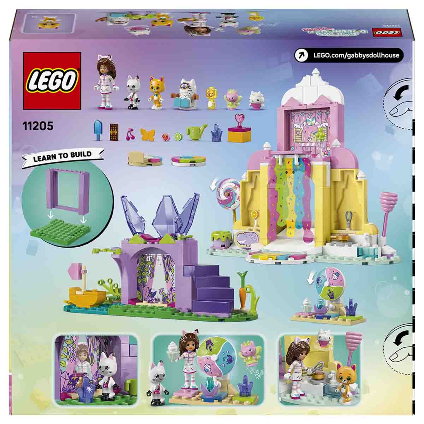 Lego Tatlı Şekerleme Dağı ve Kedi Bahçesi 4+ Yaş - Görsel 2