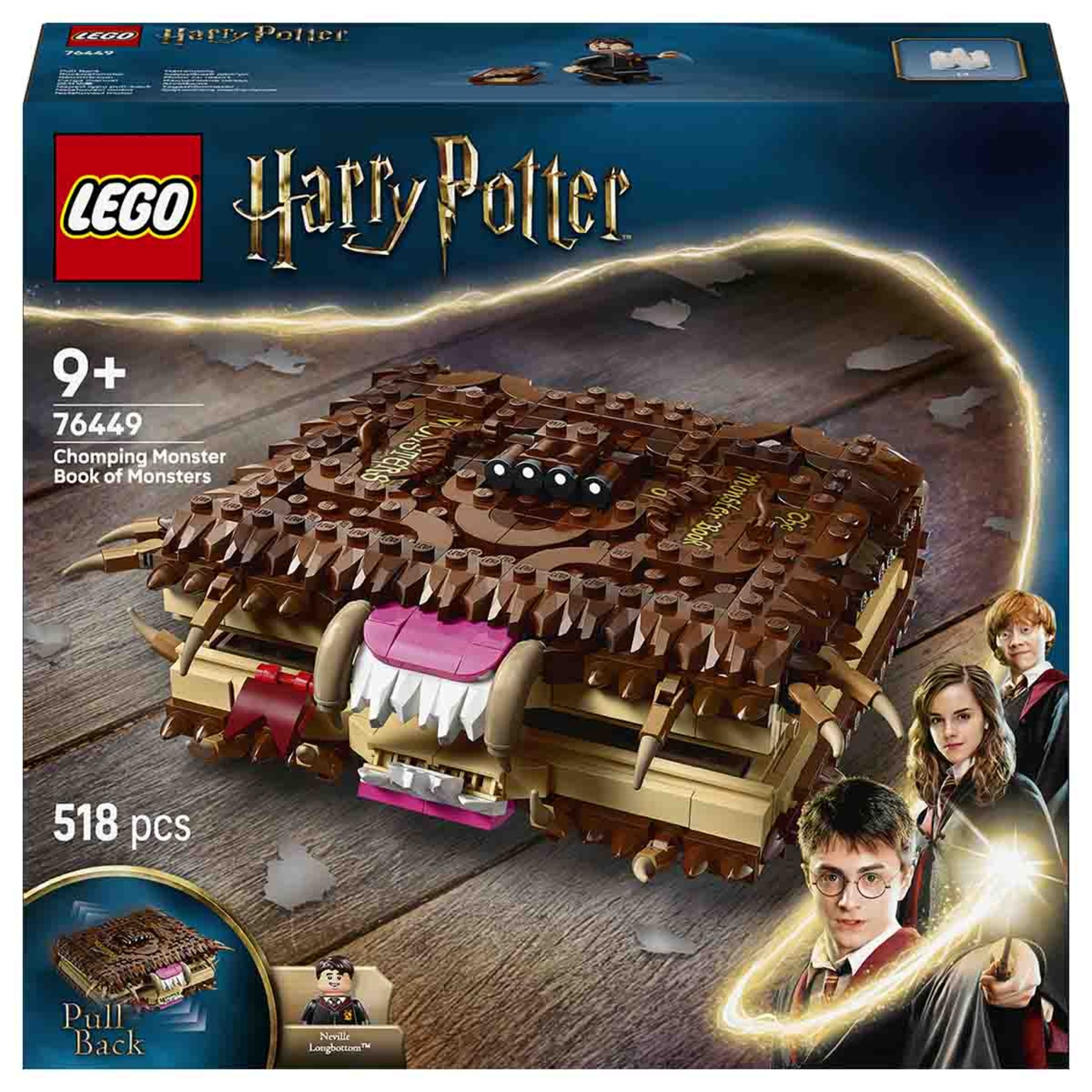 Lego Harry Potter 76449 Isıran Canavar Kitap 9+ Yaş - Görsel 1
