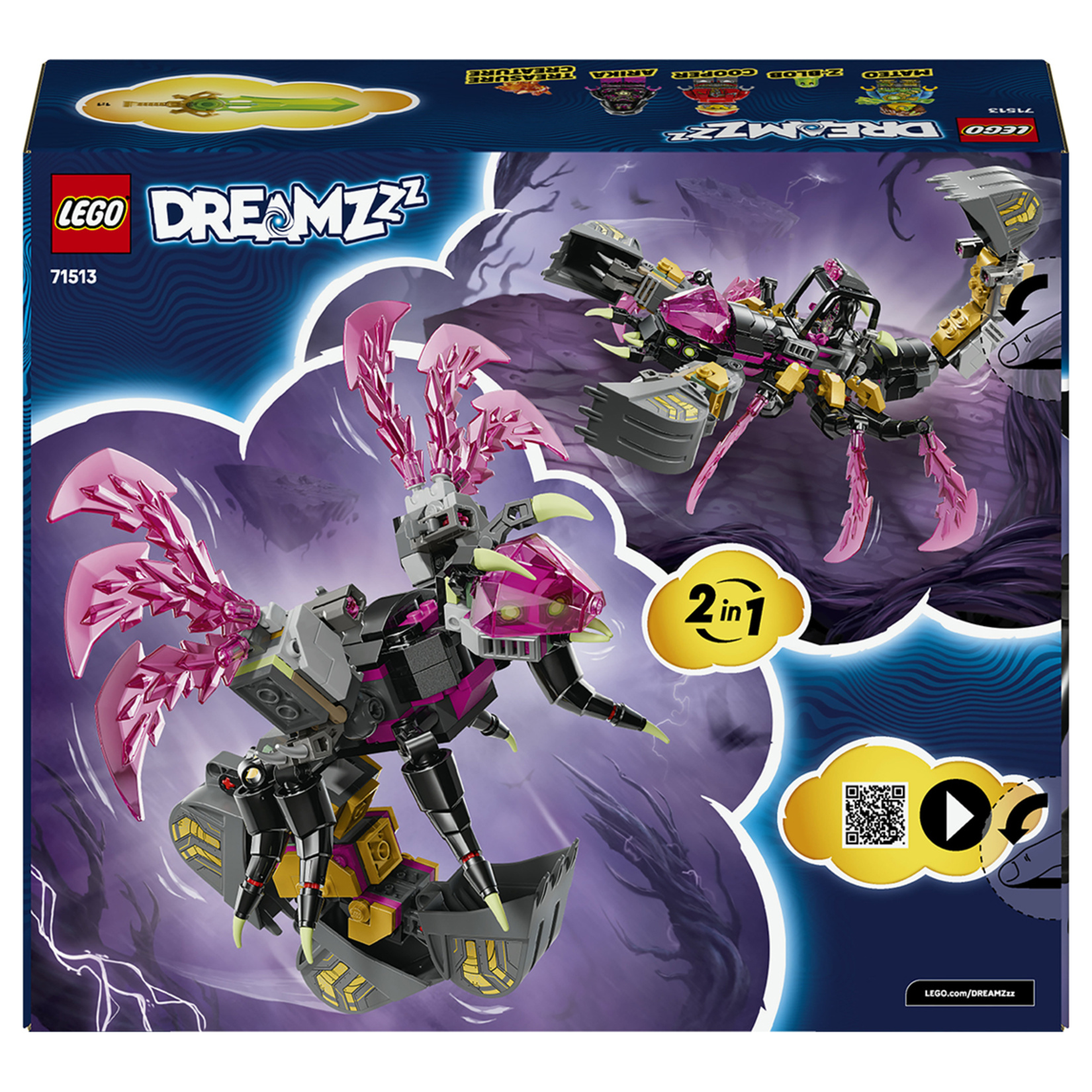 Lego Kabus Akrep Kazıcı 71513 7+ Yaş 505 Parça