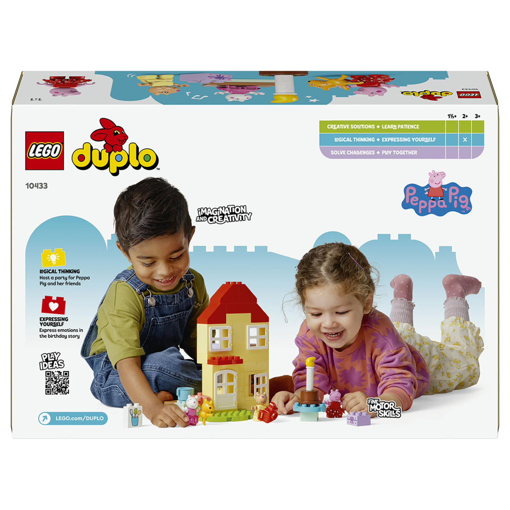 Lego Duplo 10433 Peppa Pig Doğum Günü Evi 2+ Yaş - Görsel 2