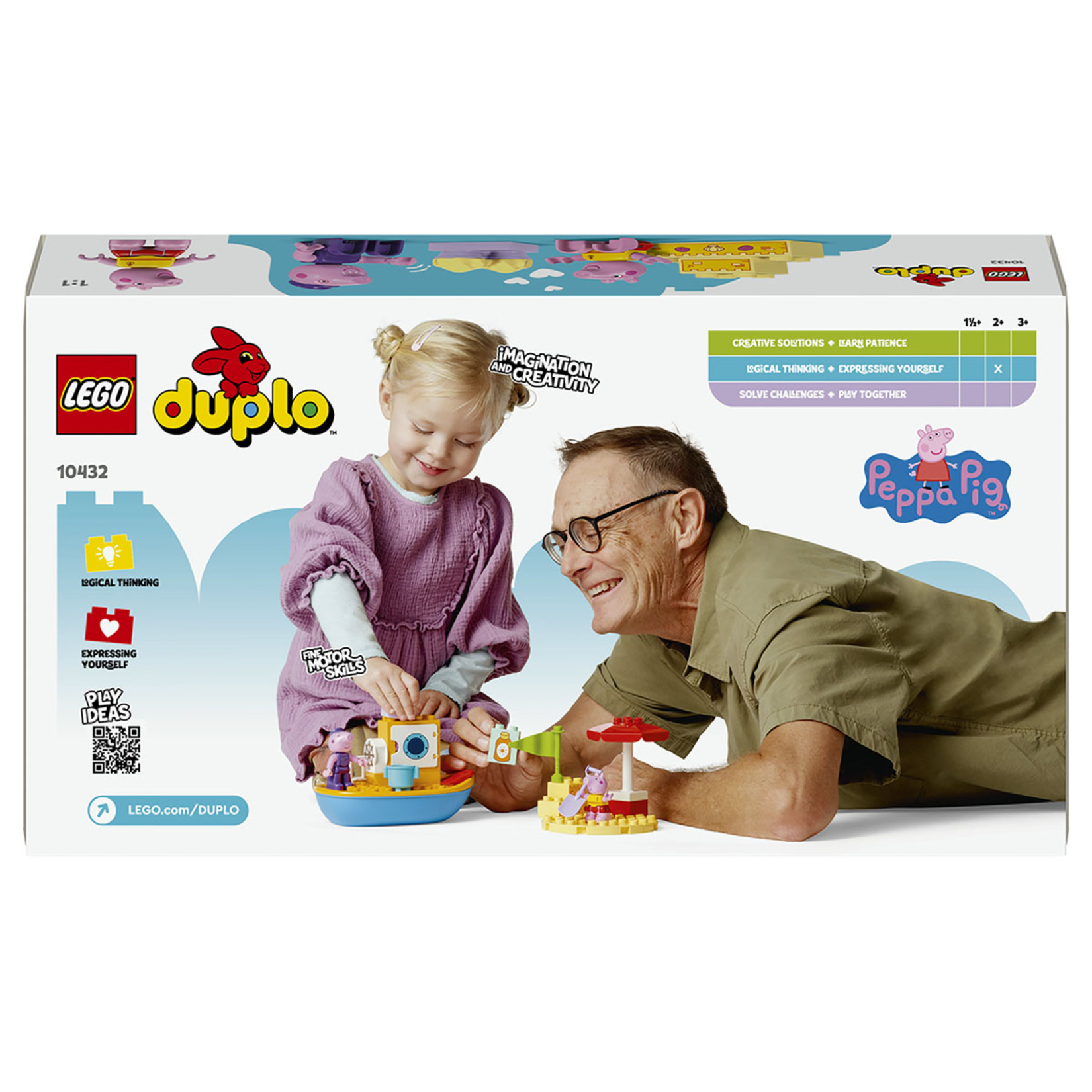 Lego Duplo 10432 Peppa Pig Tekne Gezisi 2+ Yaş - Görsel 2