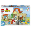 Lego Duplo Çiftlikte Hayvanların Bakımı 2+ Yaş 74 Parça - Görsel 1