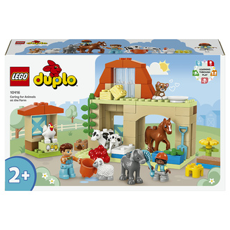 Lego Duplo Çiftlikte Hayvanların Bakımı 2+ Yaş 74 Parça