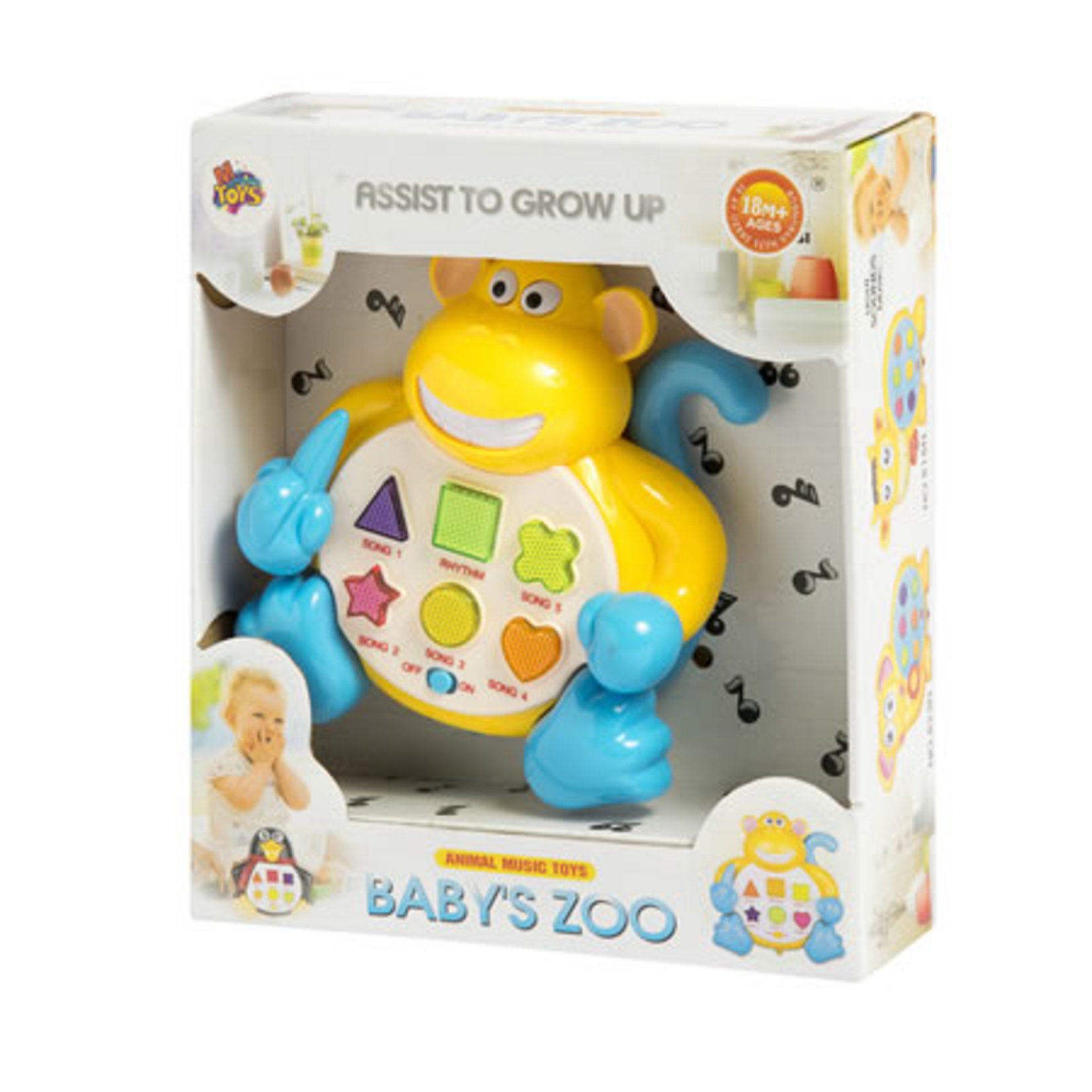 Mtoys Müzikli Hayvan 2929-3854