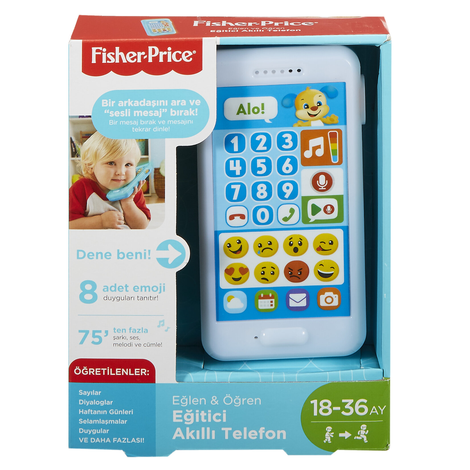 Fisher Price Lnl Akıllı Telefon (Türkçe)