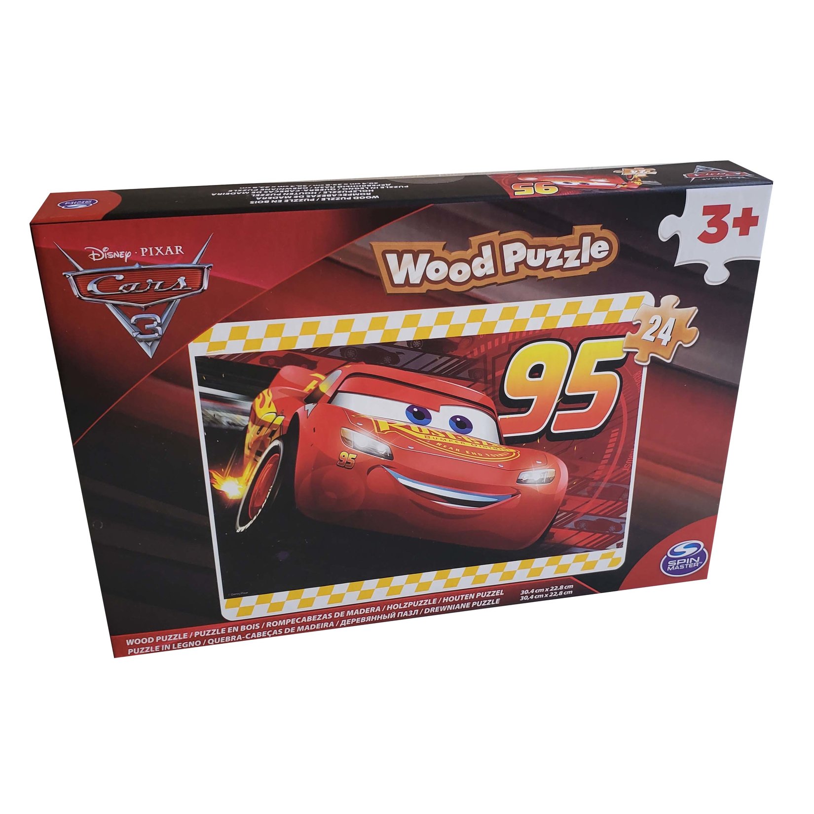 Cars Ahşap Puzzle Seti 24 Parça