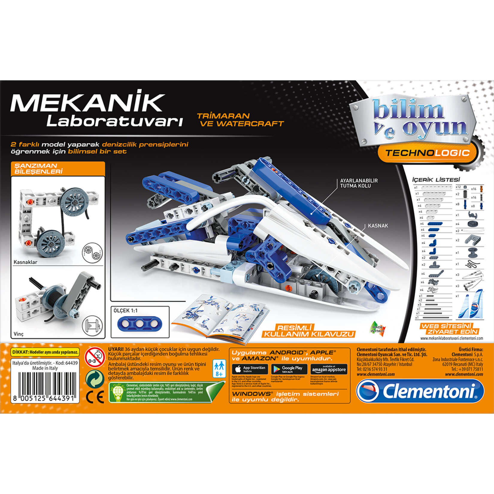 Clementoni Mekanik Laboratuvarı Trimaran Ve Watercraft - Görsel 2