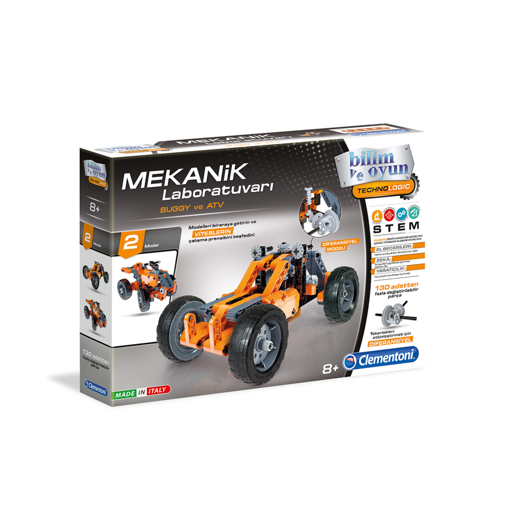 Clementoni Mekanik Laboratuvarı Buggy Ve Atv - Görsel 1